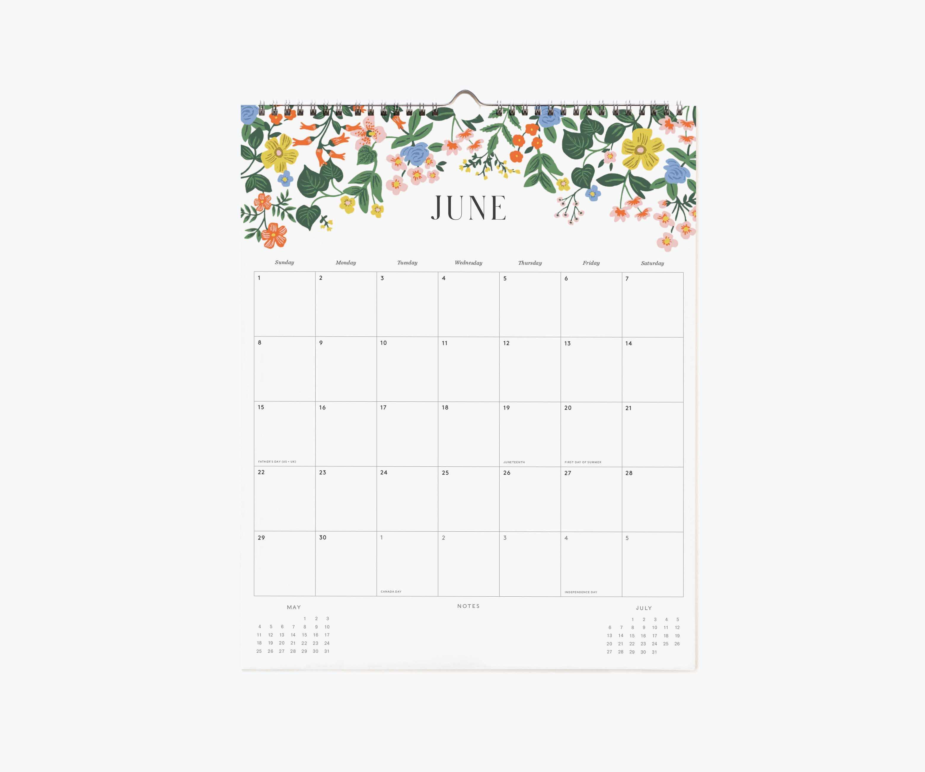 2025 Appointment Calendar - Roses