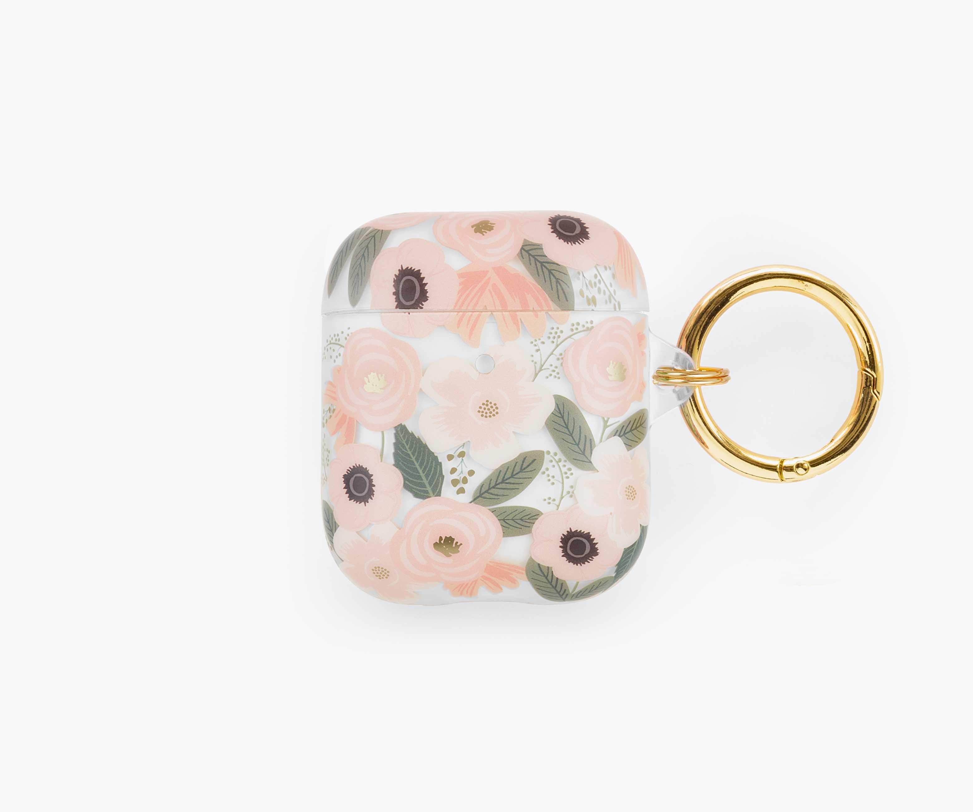 AirPods Case - Clear Wildflowers