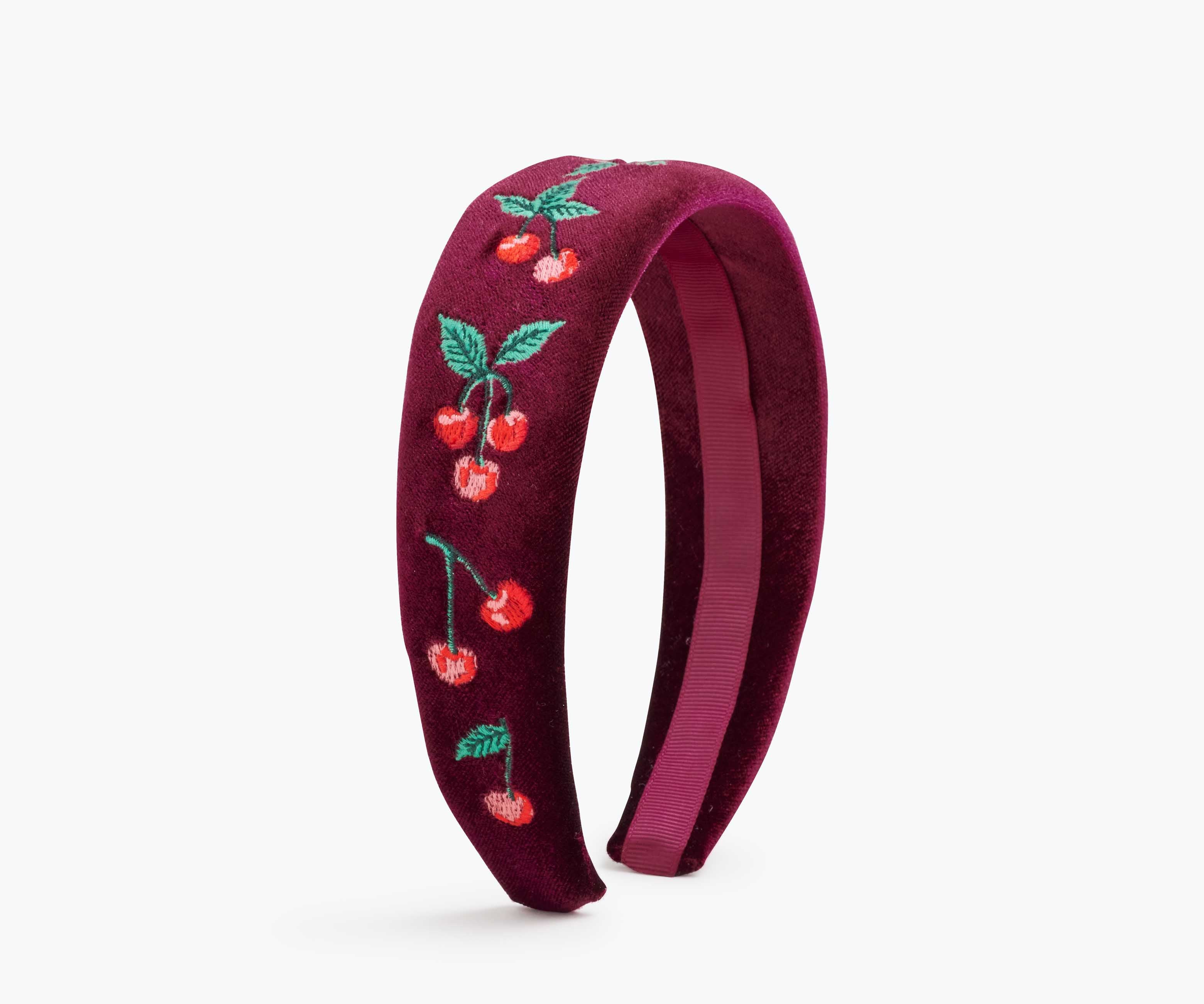 Padded Headband - Cherries