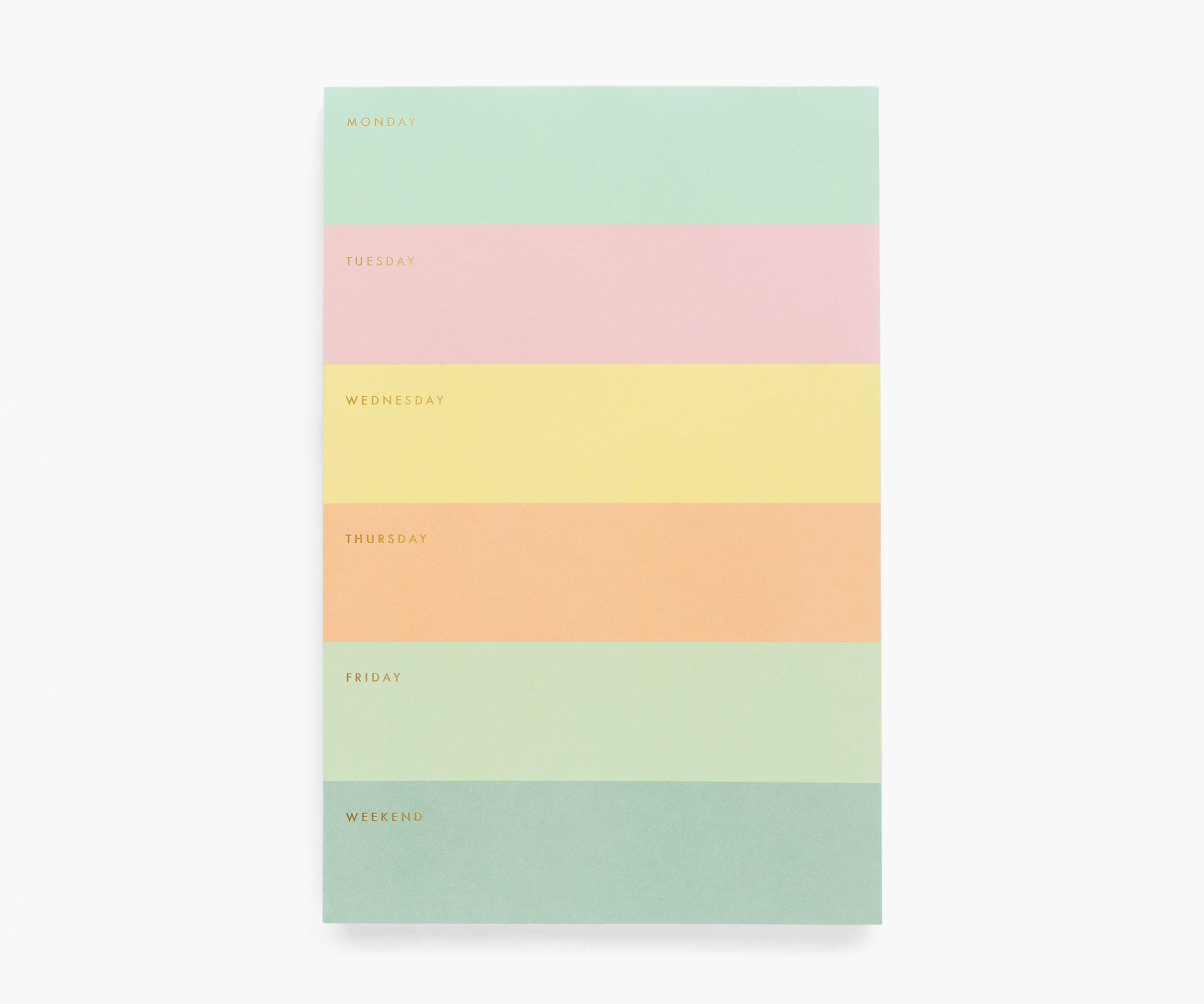 Large Memo Notepad - Colorblock