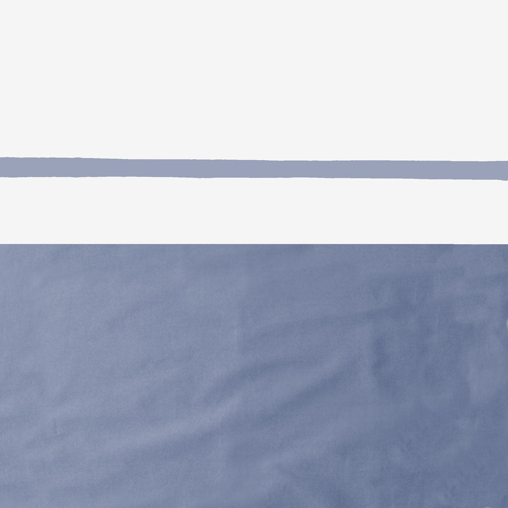 Slate Blue Hayes Nova Duvet Cover