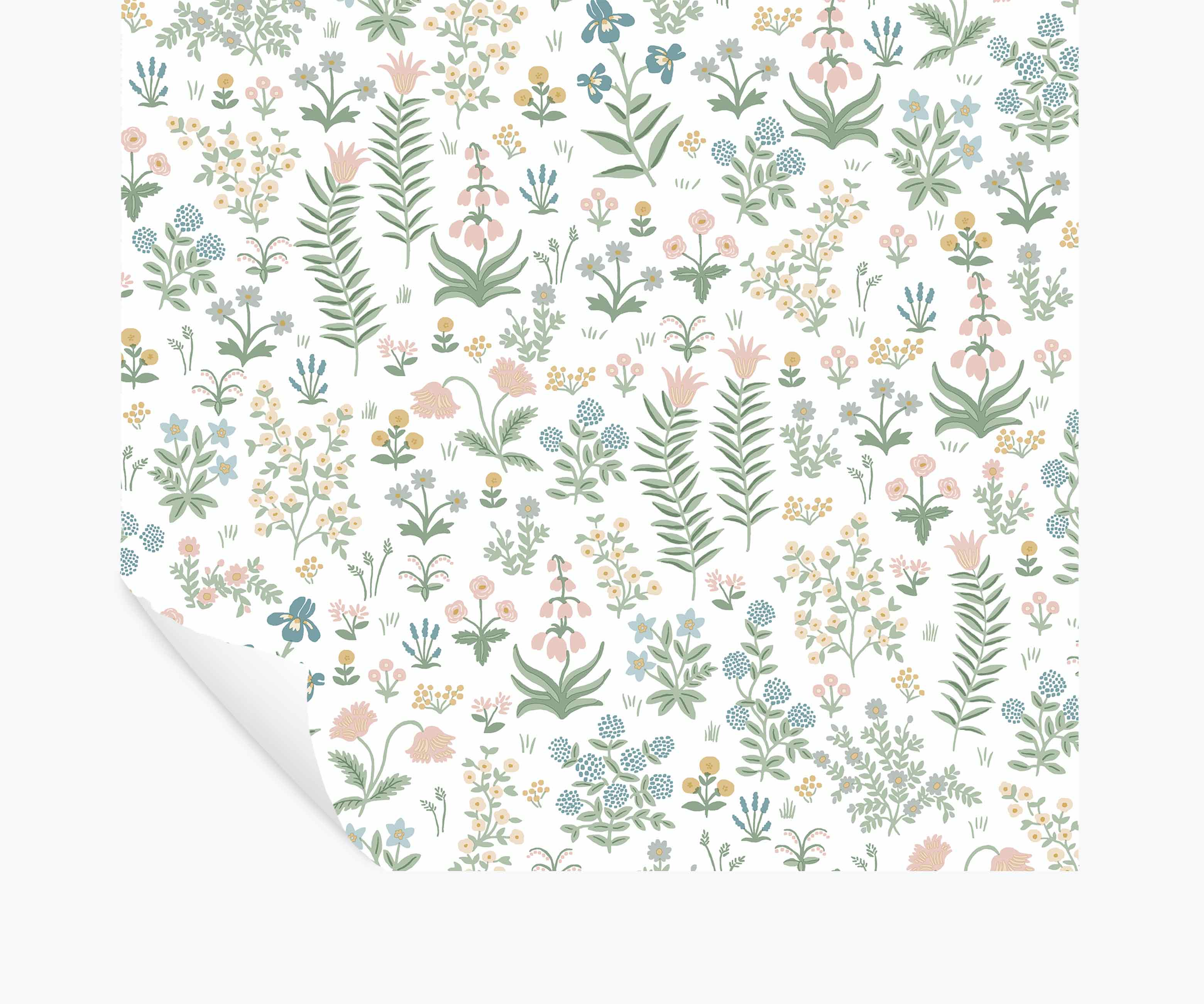 Menagerie Garden Peel & Stick Wallpaper - Blush Multi