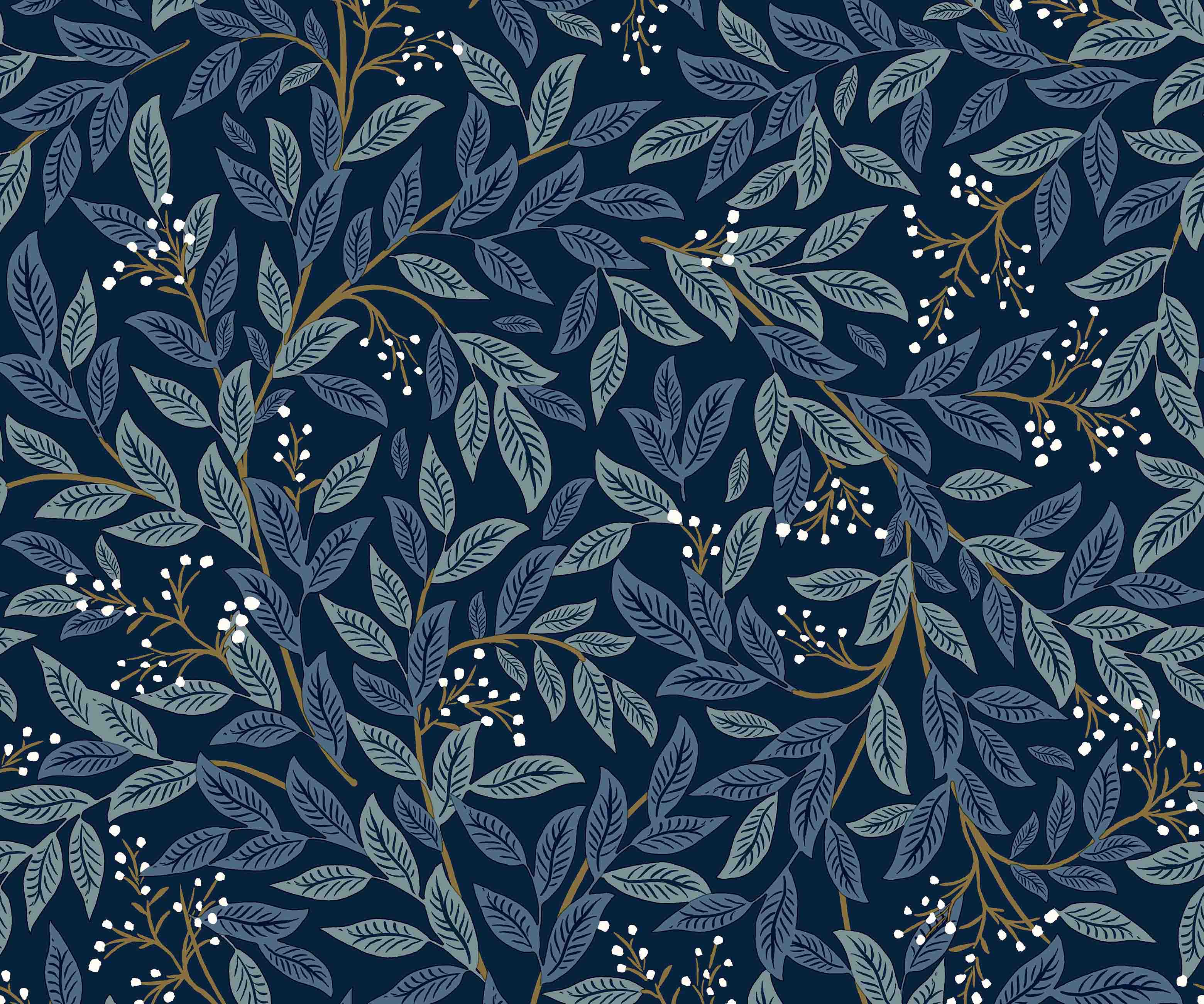 Willowberry Peel & Stick Wallpaper - Navy