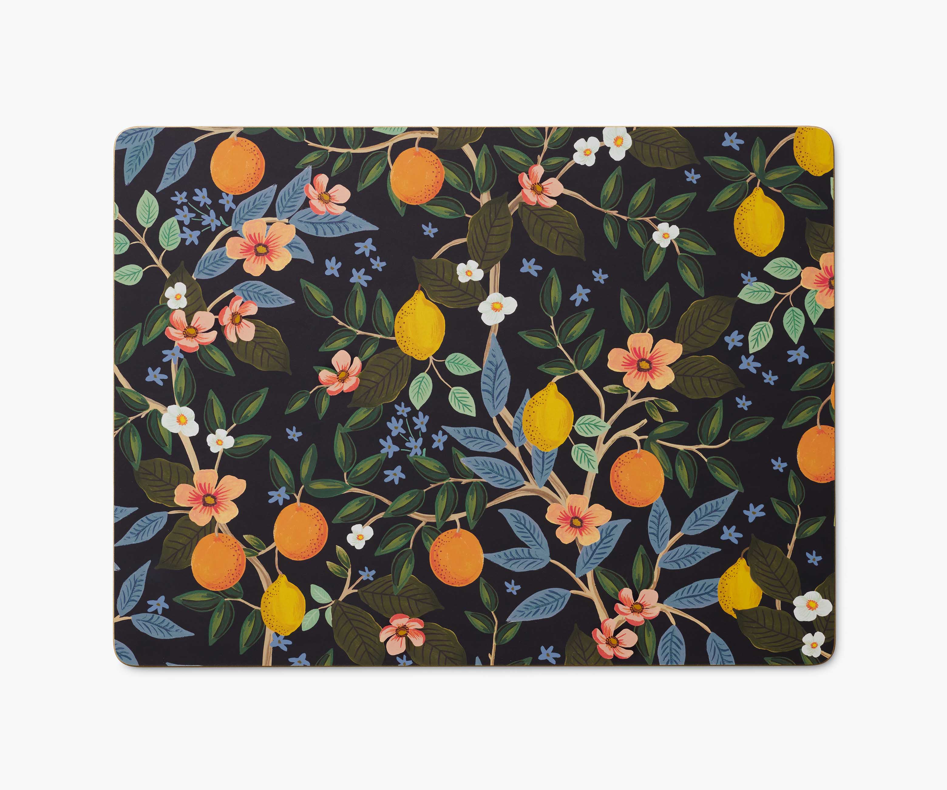 Cork Placemats - Citrus Grove