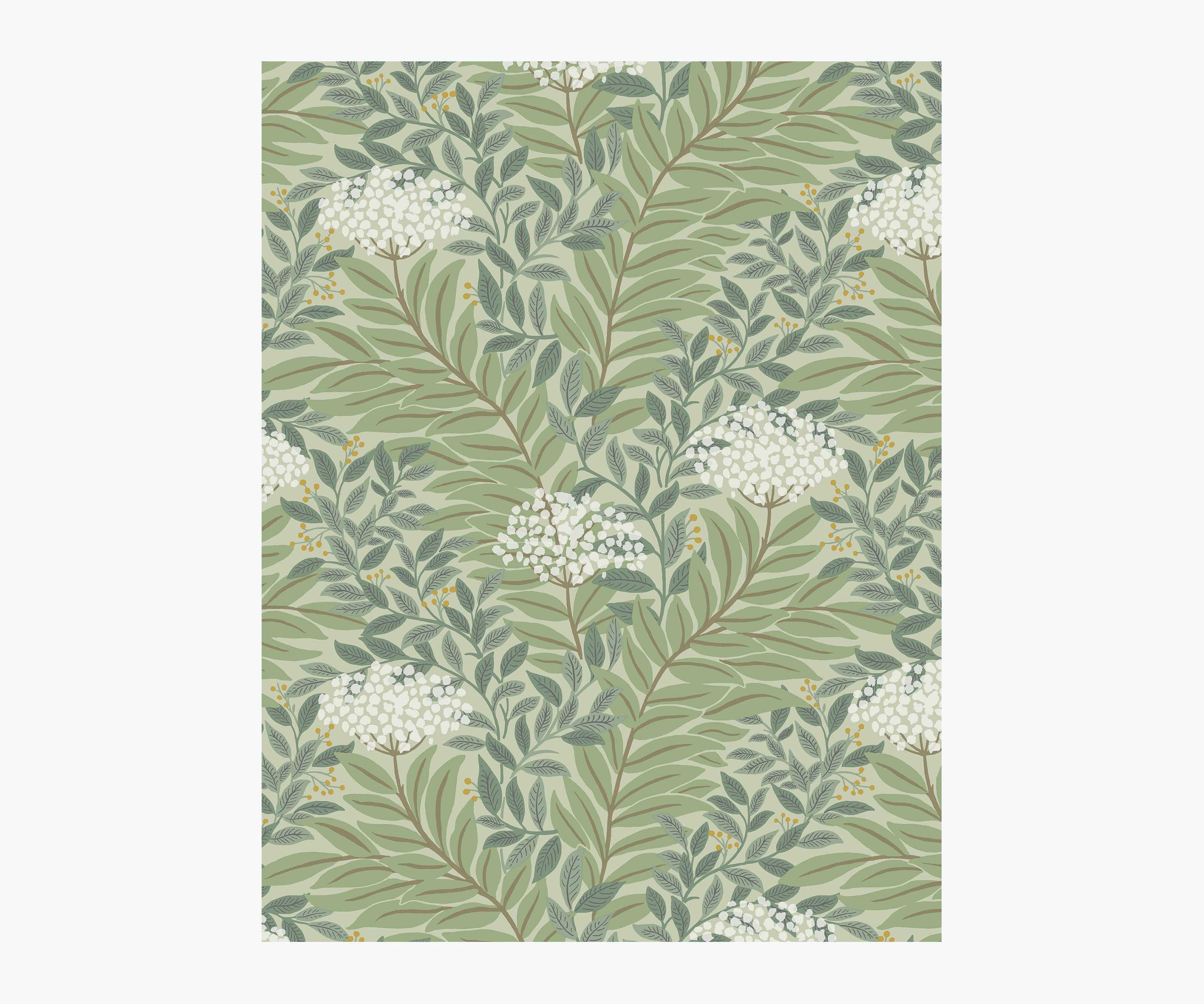 Highgrove Wallpaper Sample - Sage