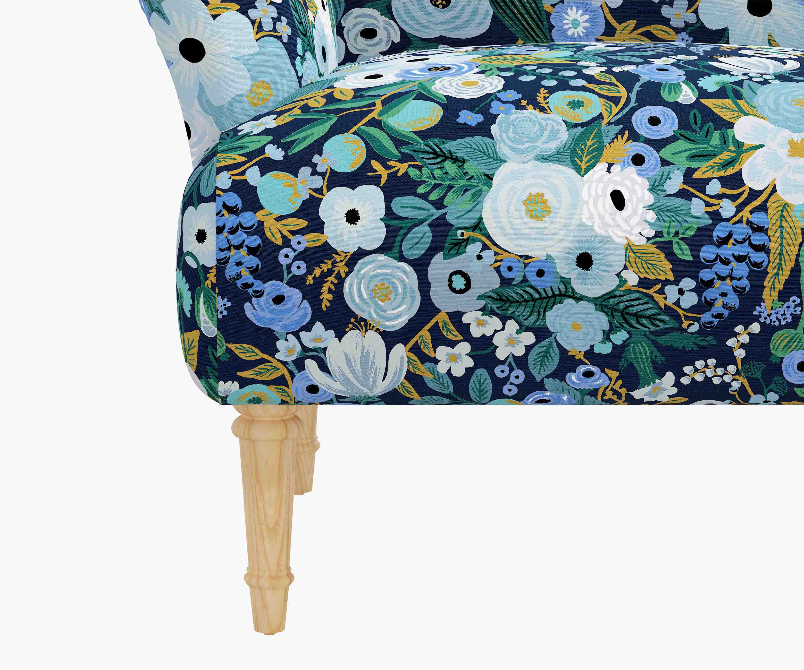 Bristol Armchair - Garden Party Blue