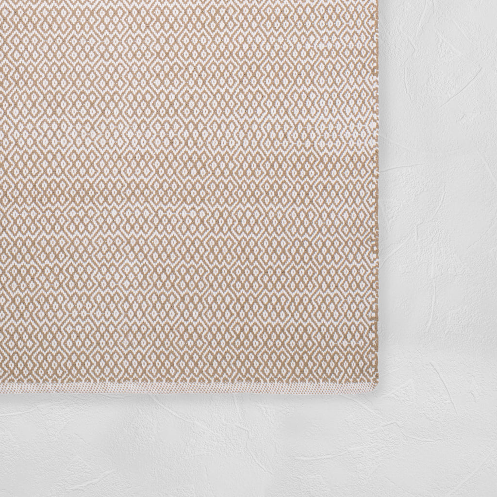 The Malibu Honeycomb Cotton Rug