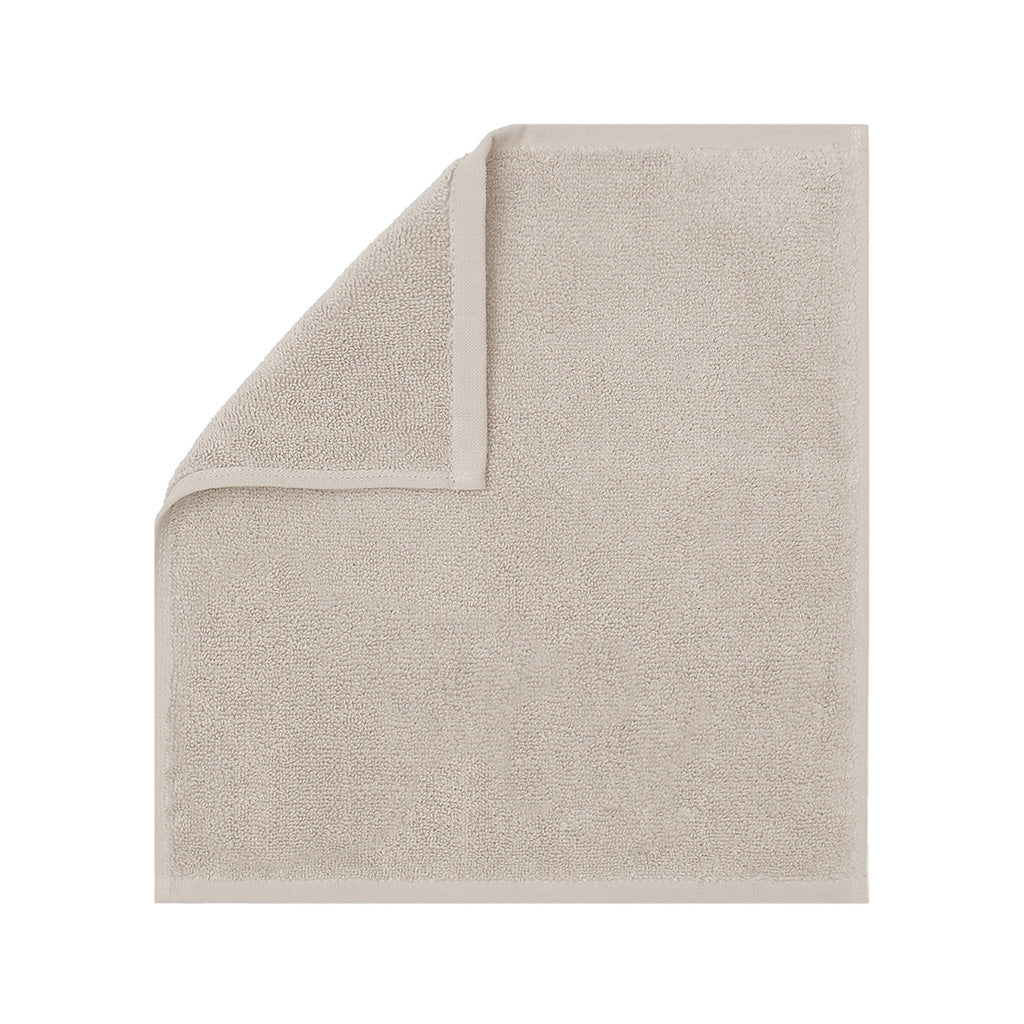 Plush Light Beige Washcloth