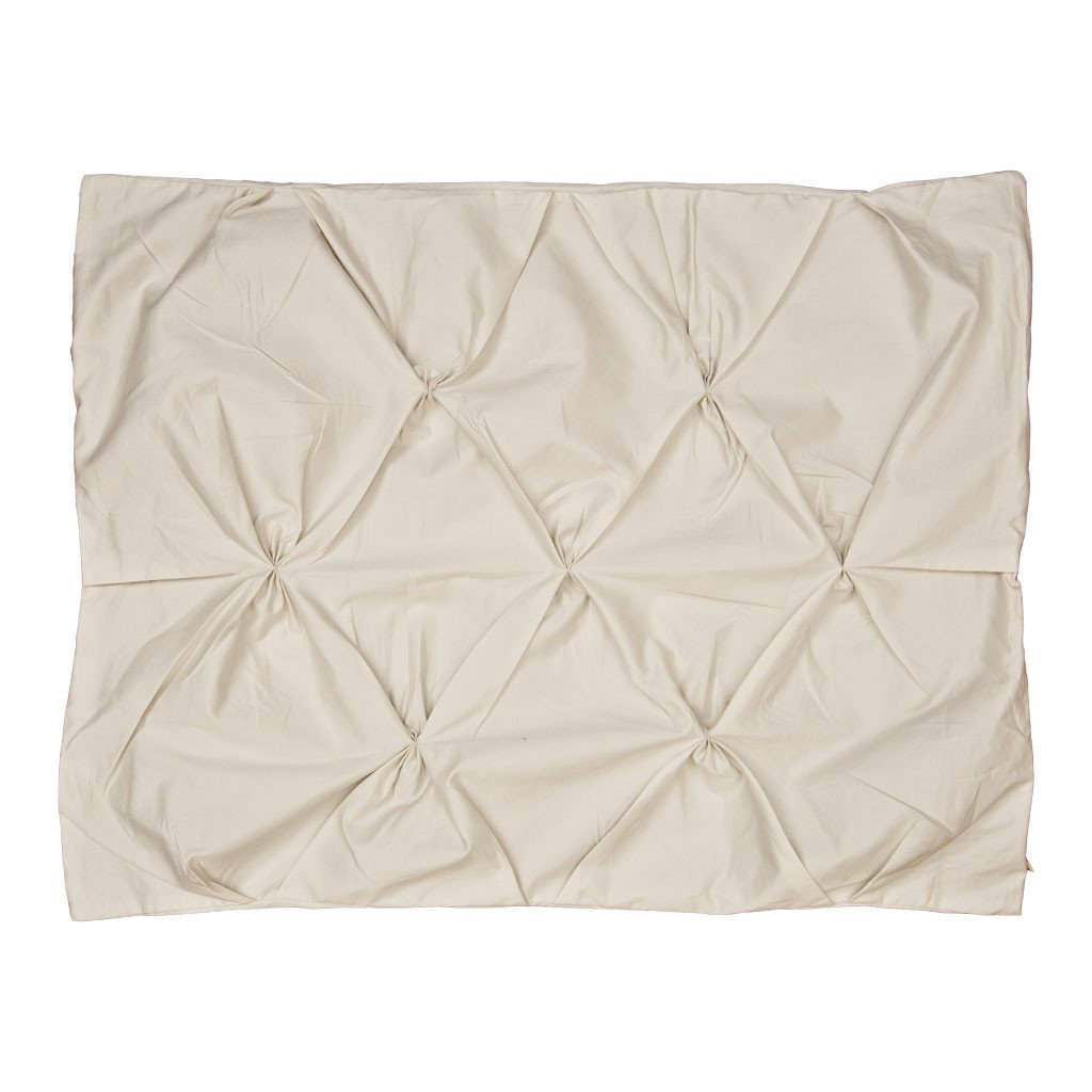 Cream Valencia Pintuck Sham Pair