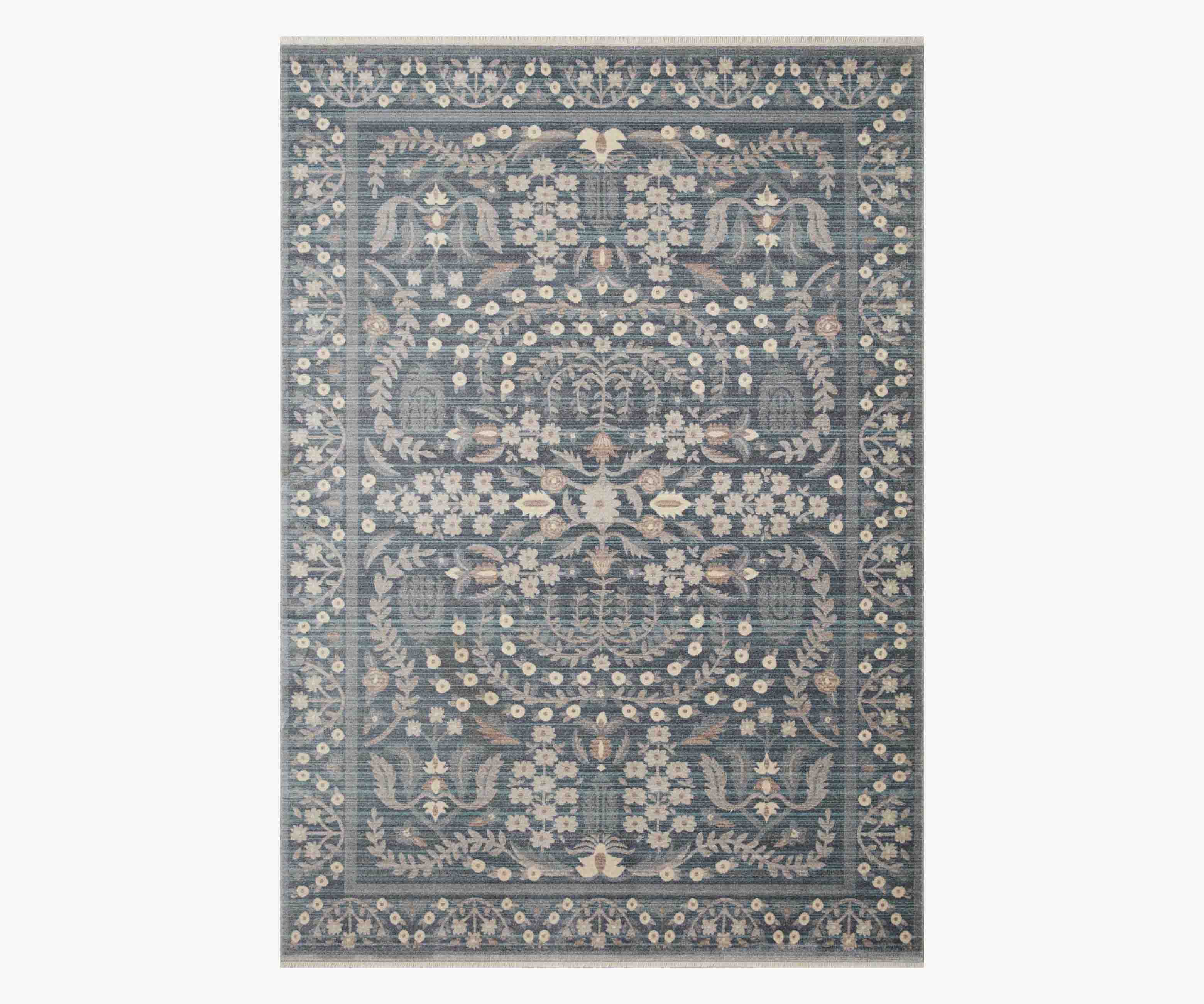 Holland Anika Power-Loomed Rug - Blue