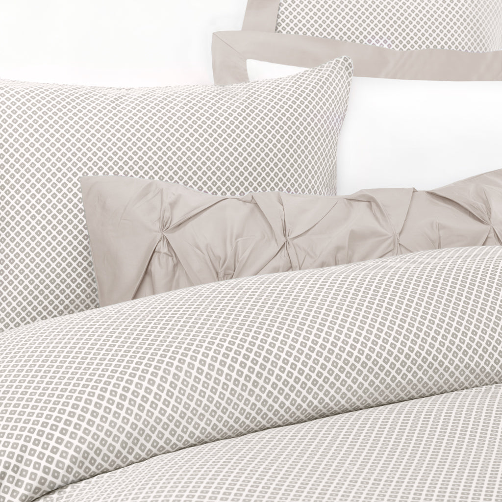 Edie Taupe Sham Pair