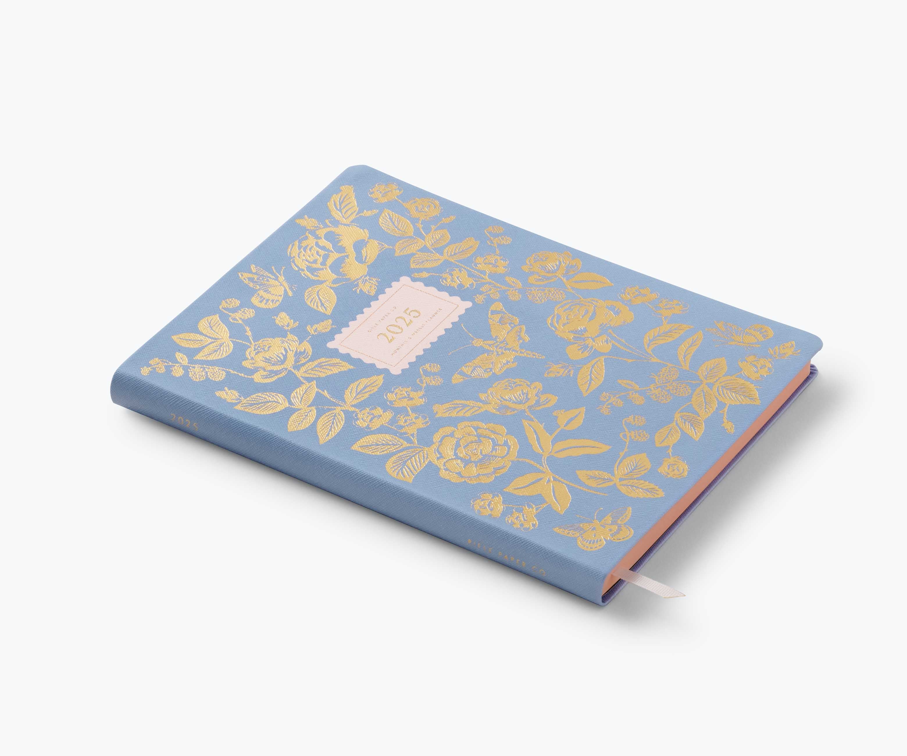 2025 12-Month Bookbound Planner - English Rose