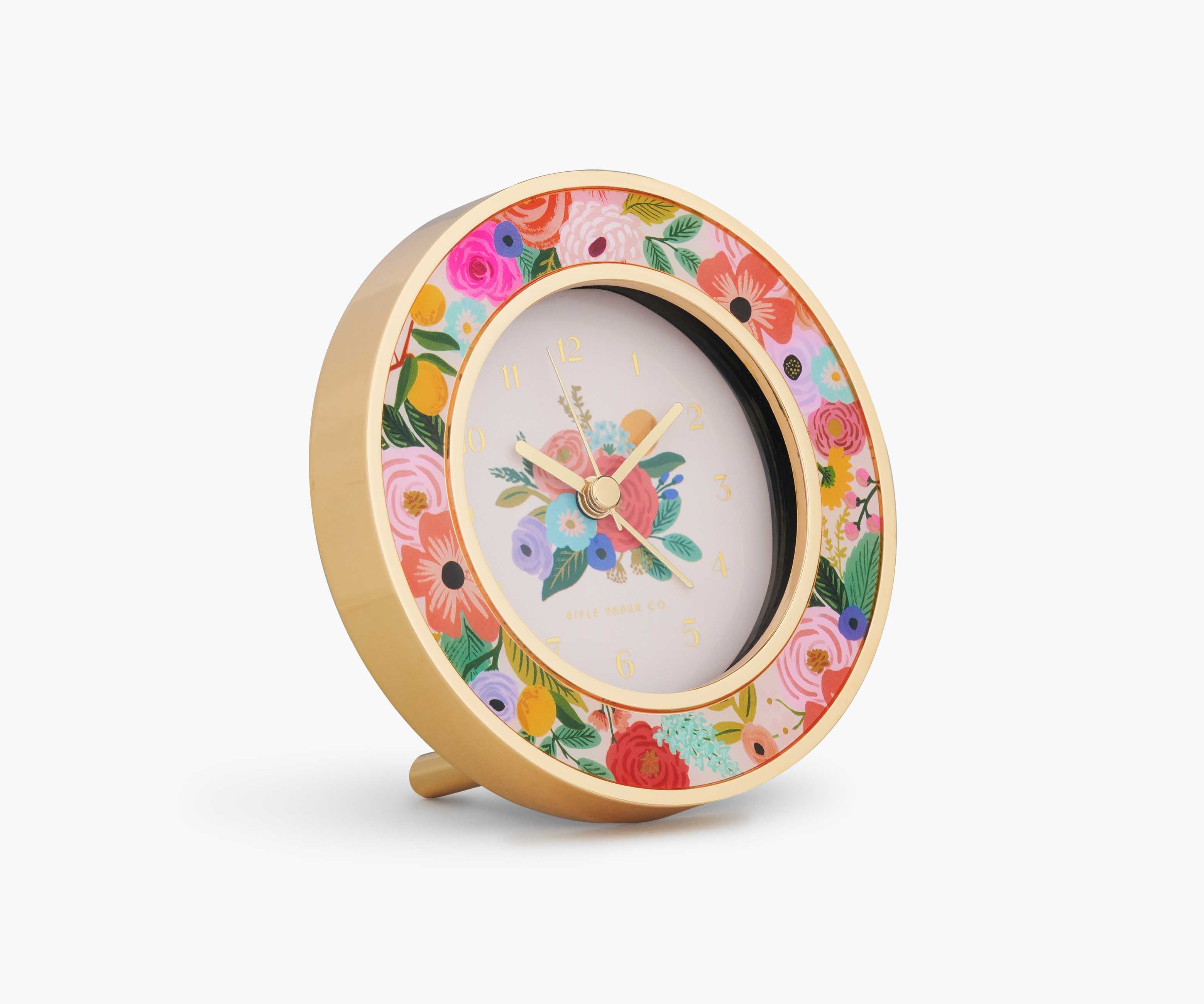 Desk Clock - Garden Party