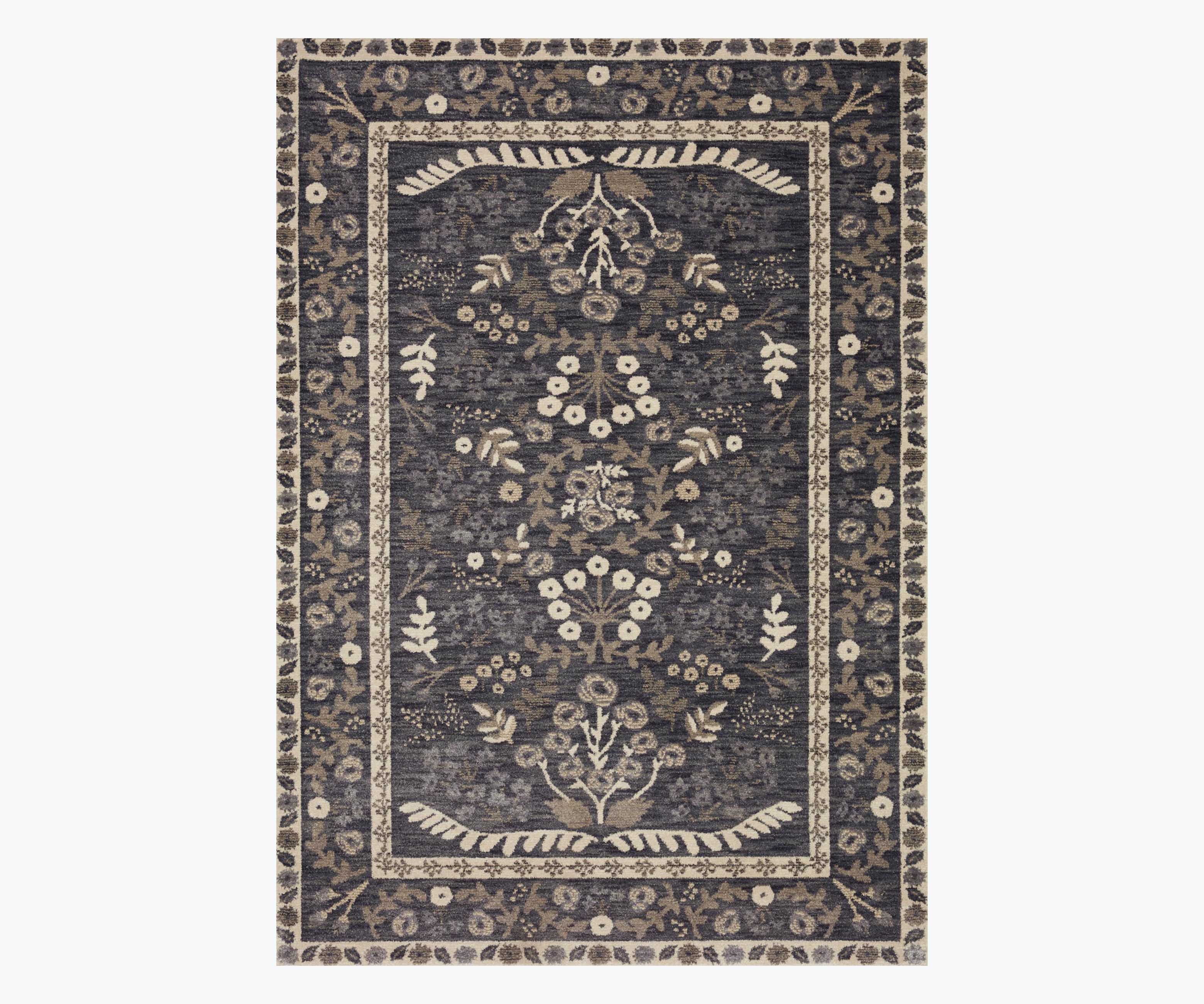 Fiore Florence Power Loomed Rug - Charcoal