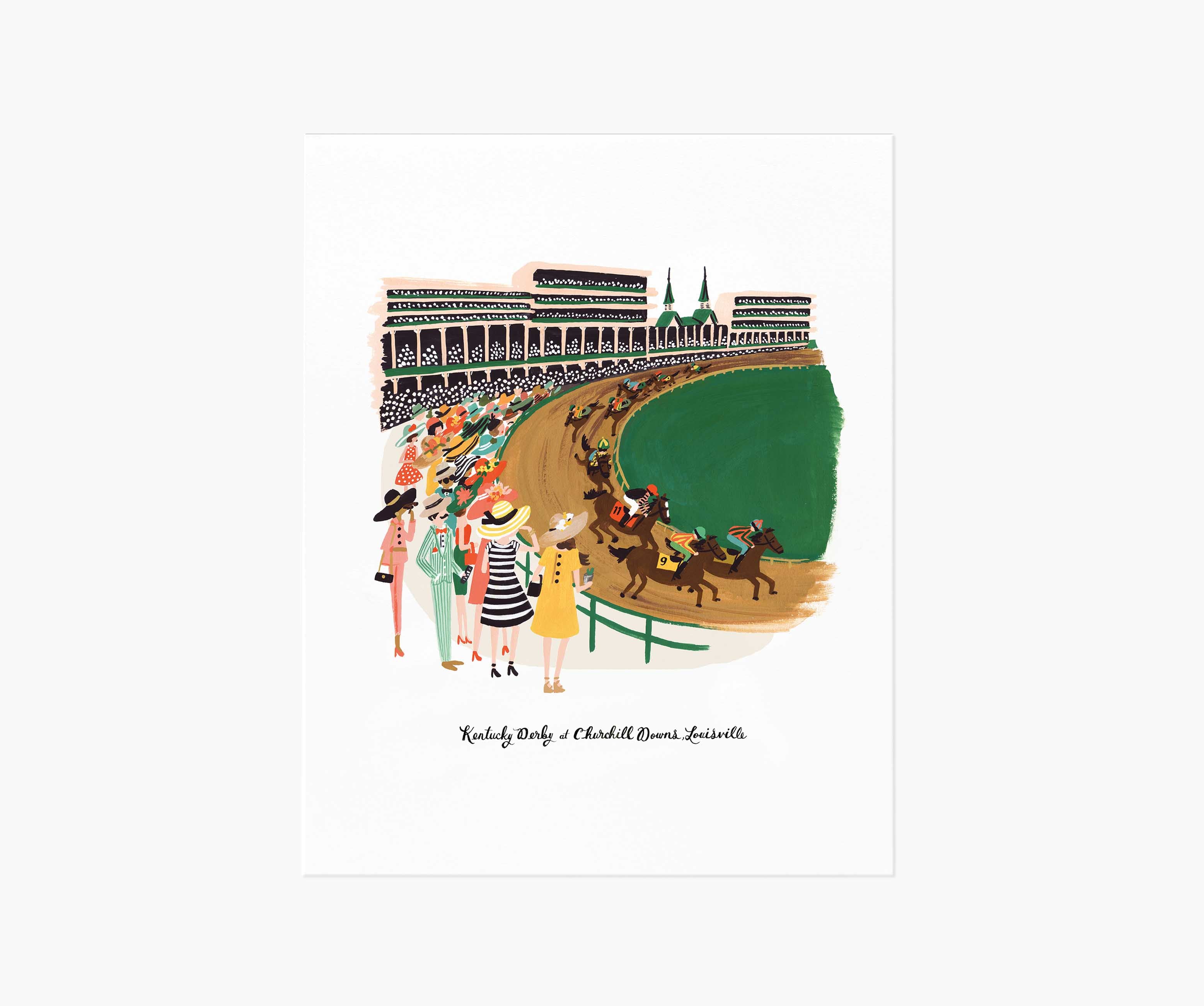 Kentucky Derby Art Print