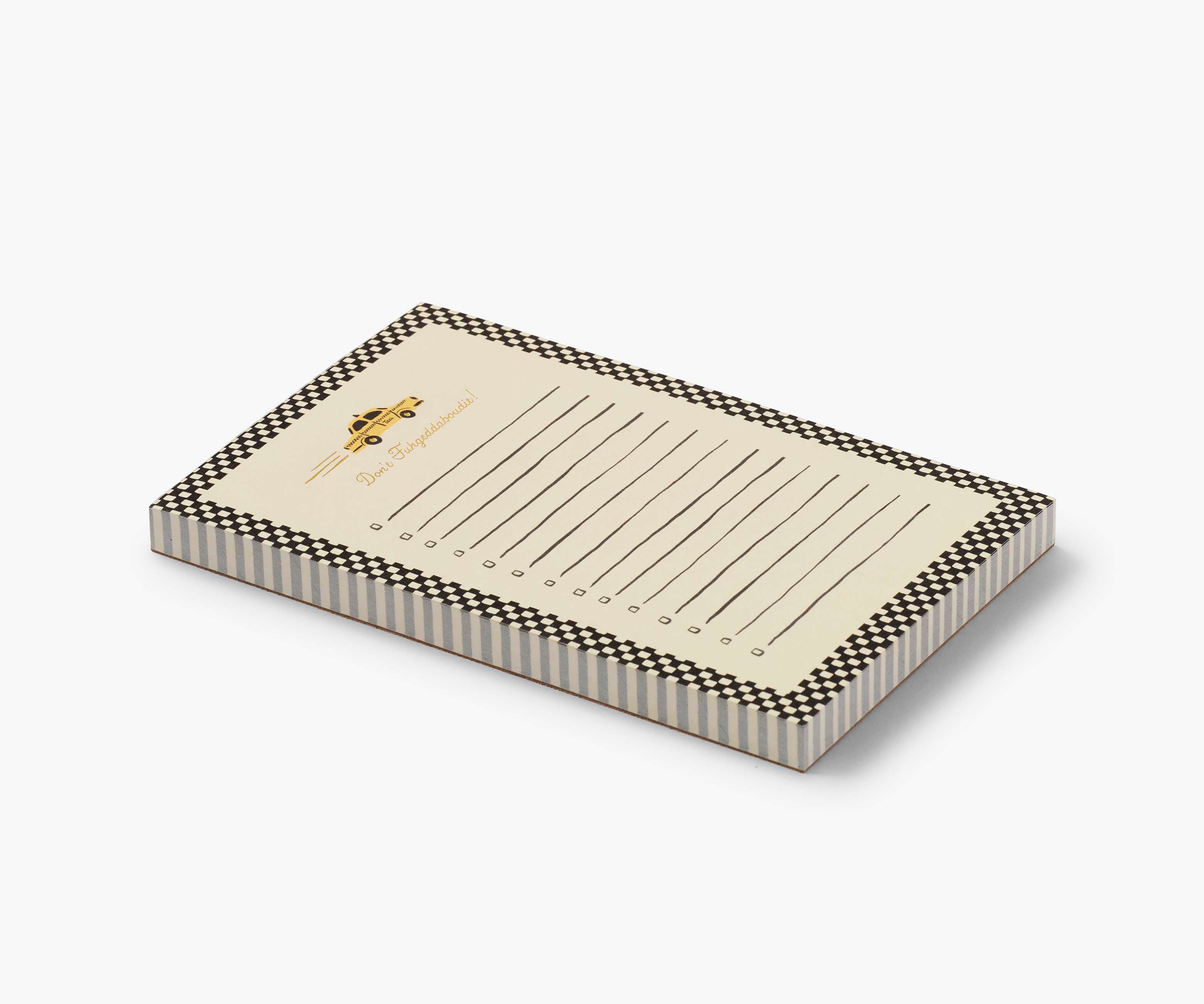 Checklist Notepad - New York