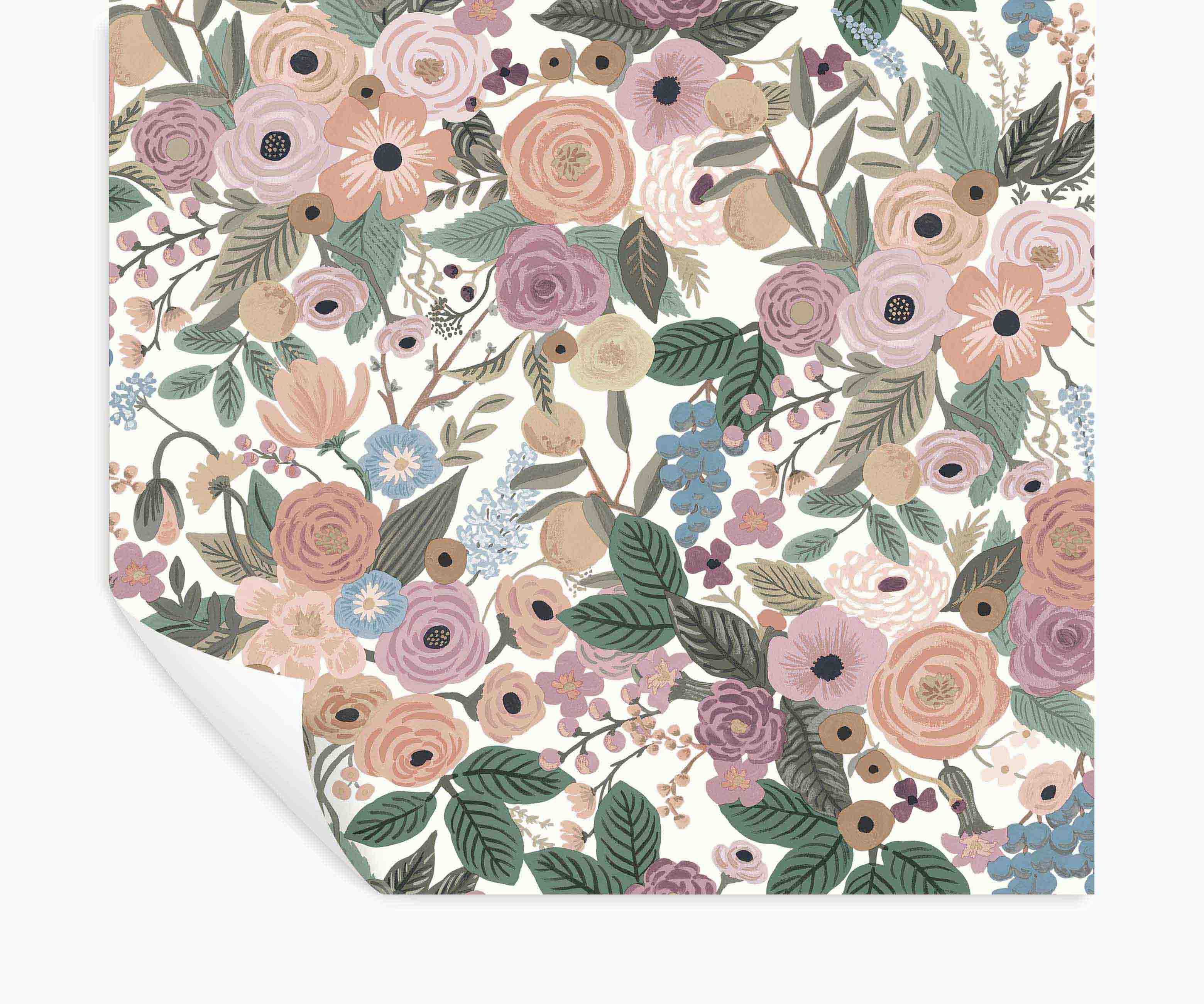 Garden Party Peel & Stick Wallpaper - Blush Multi