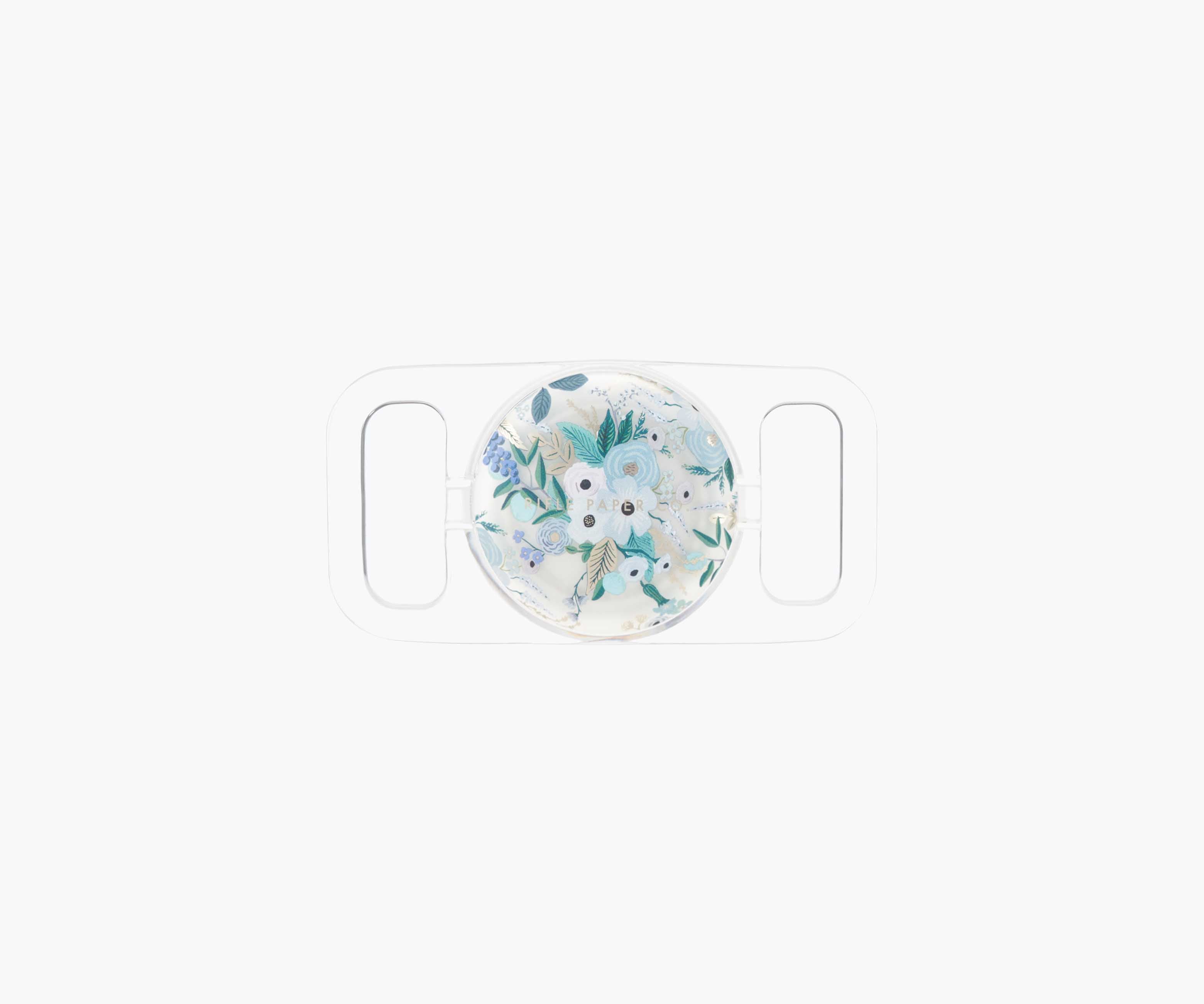 Pet AirTag Case - Garden Party Blue