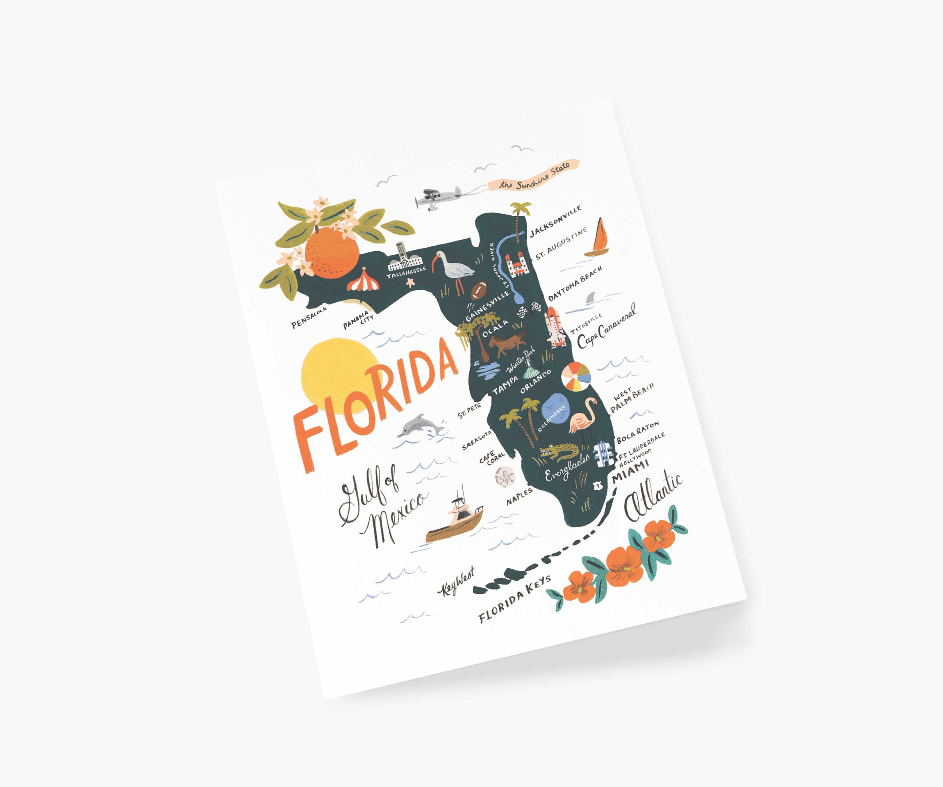 Florida Greeting Card