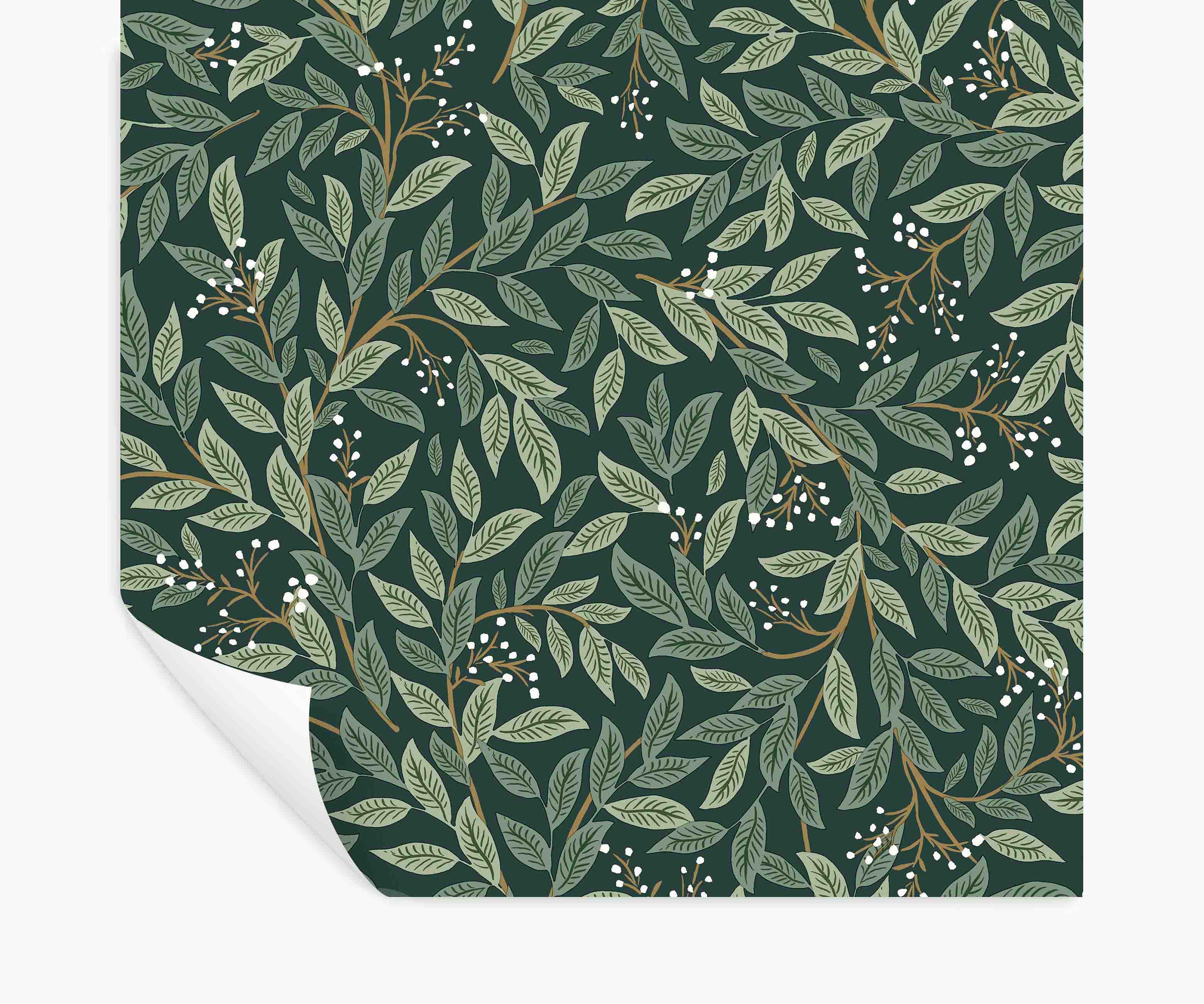 Willowberry Peel & Stick Wallpaper - Emerald