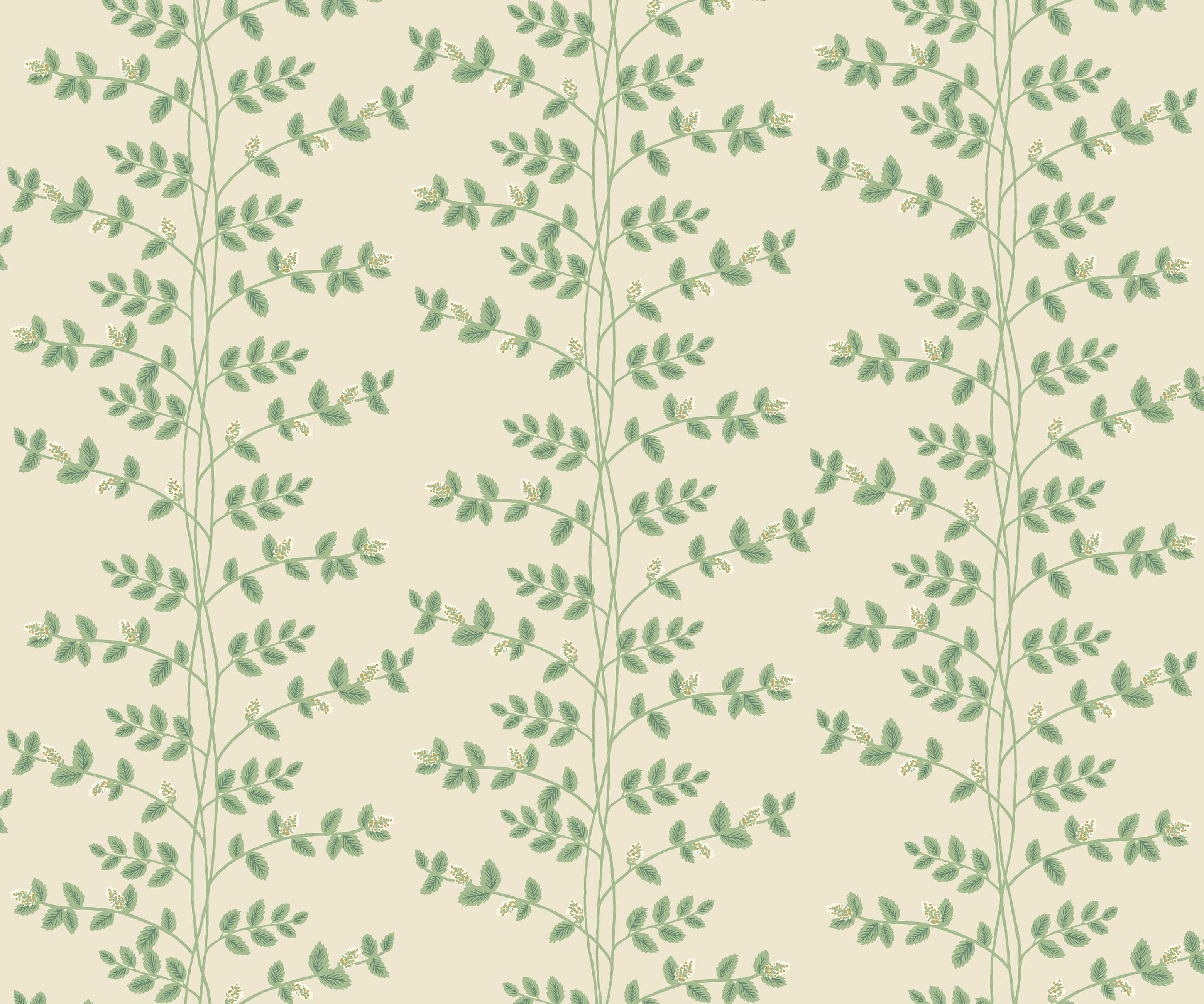 Climbing Vines Wallpaper - Linen