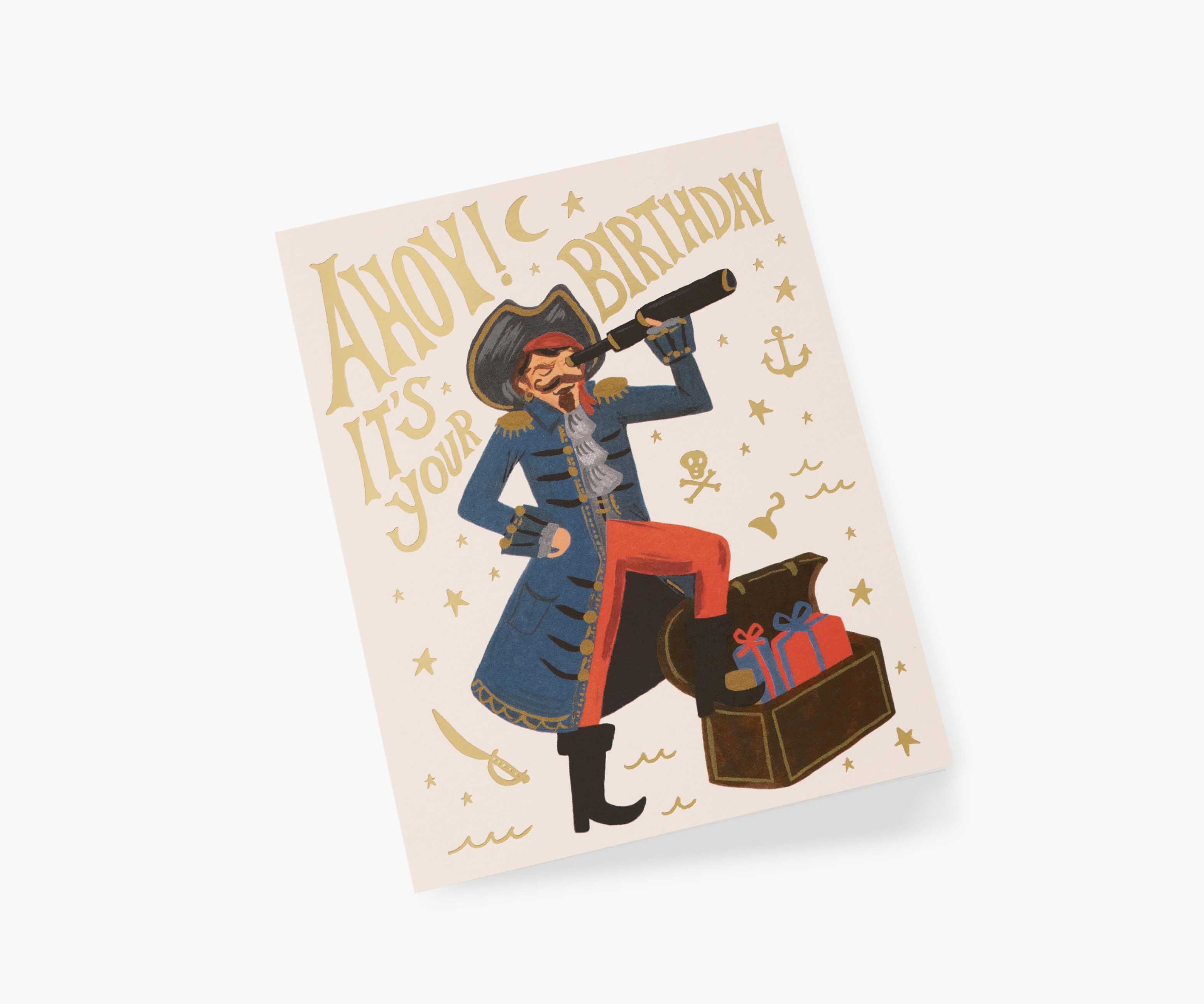 Pirate Birthday Card