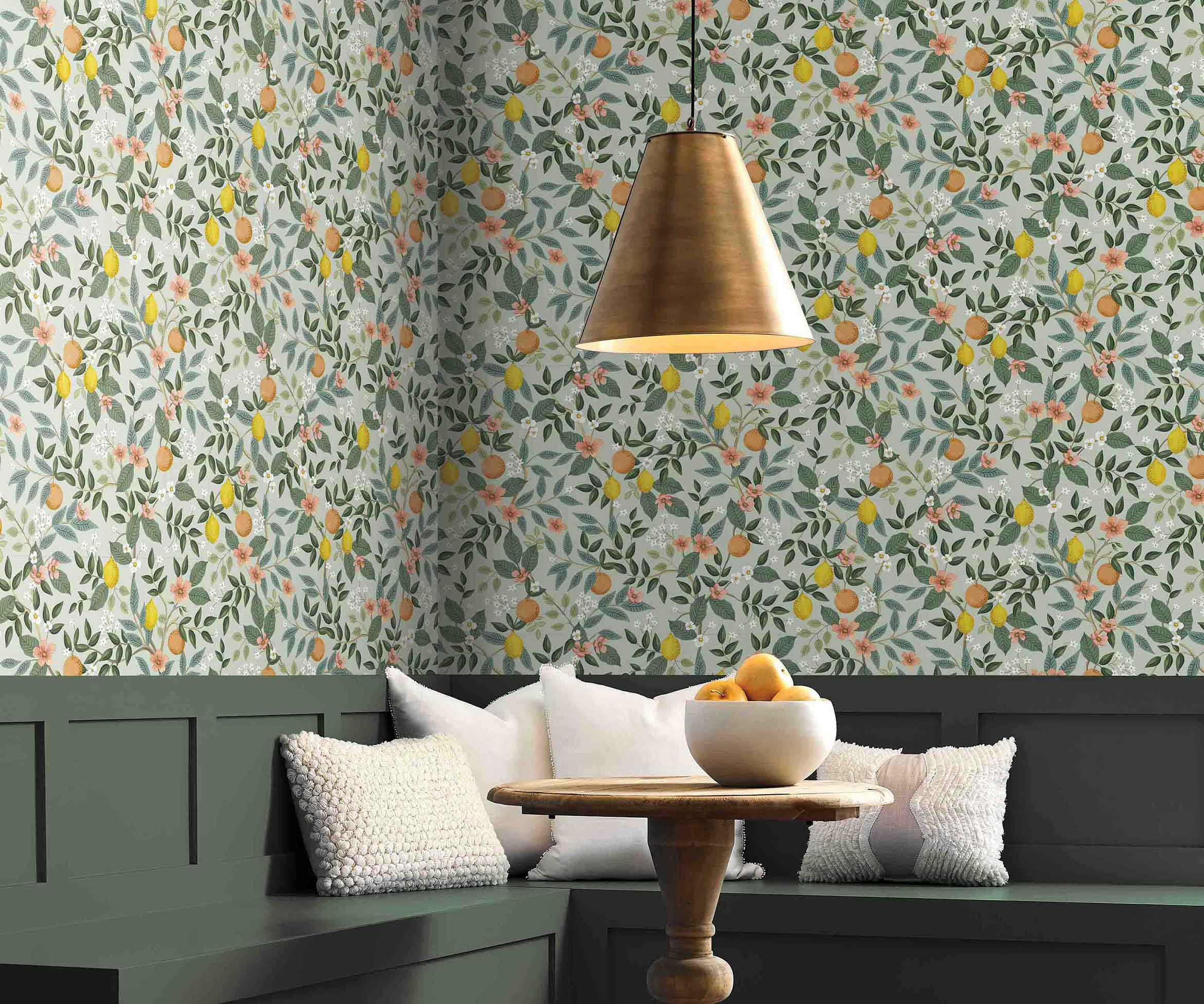 Citrus Grove Peel & Stick Wallpaper - Mint