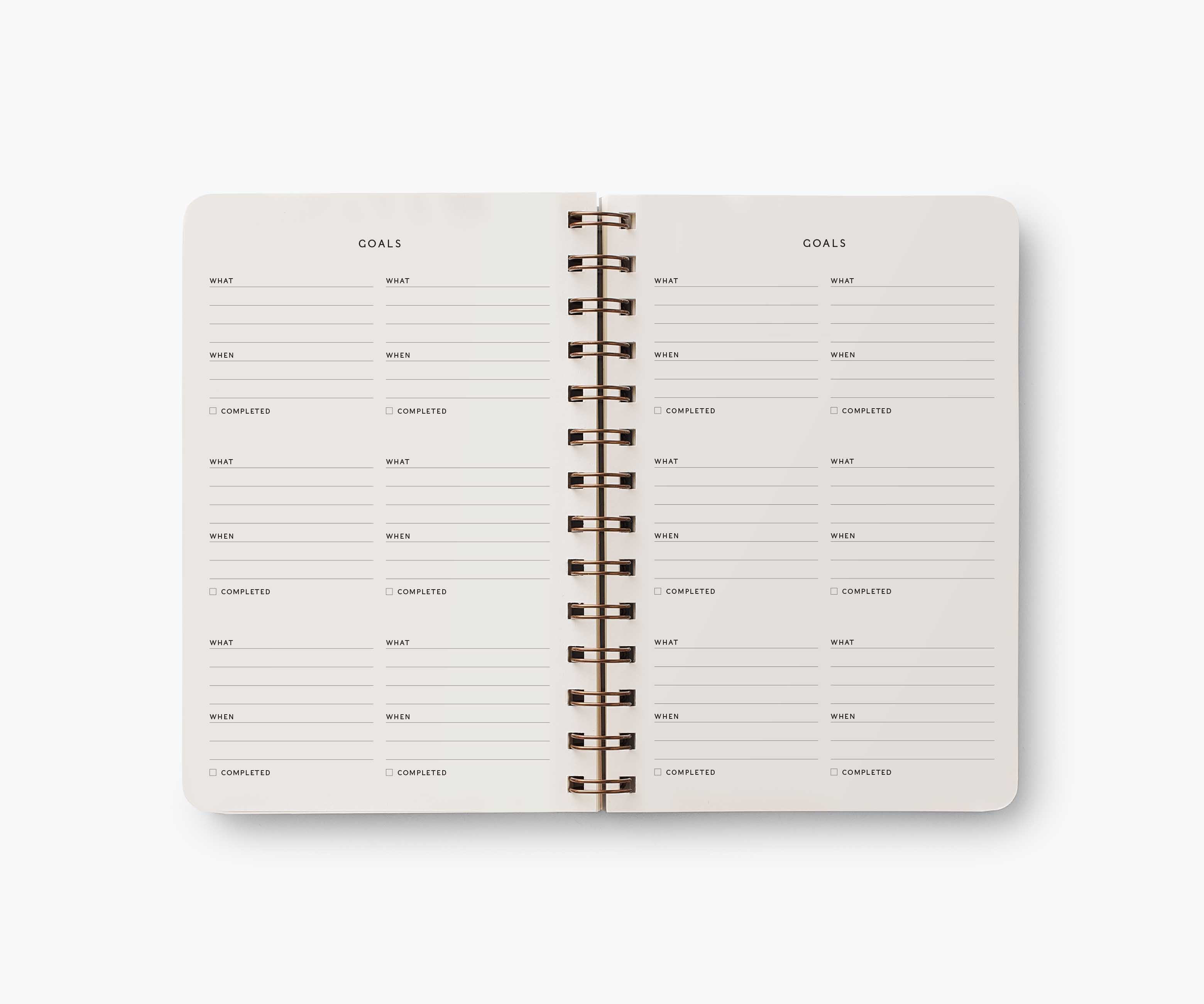 12-Month Undated Planner (Folio Insert) - Garden Party