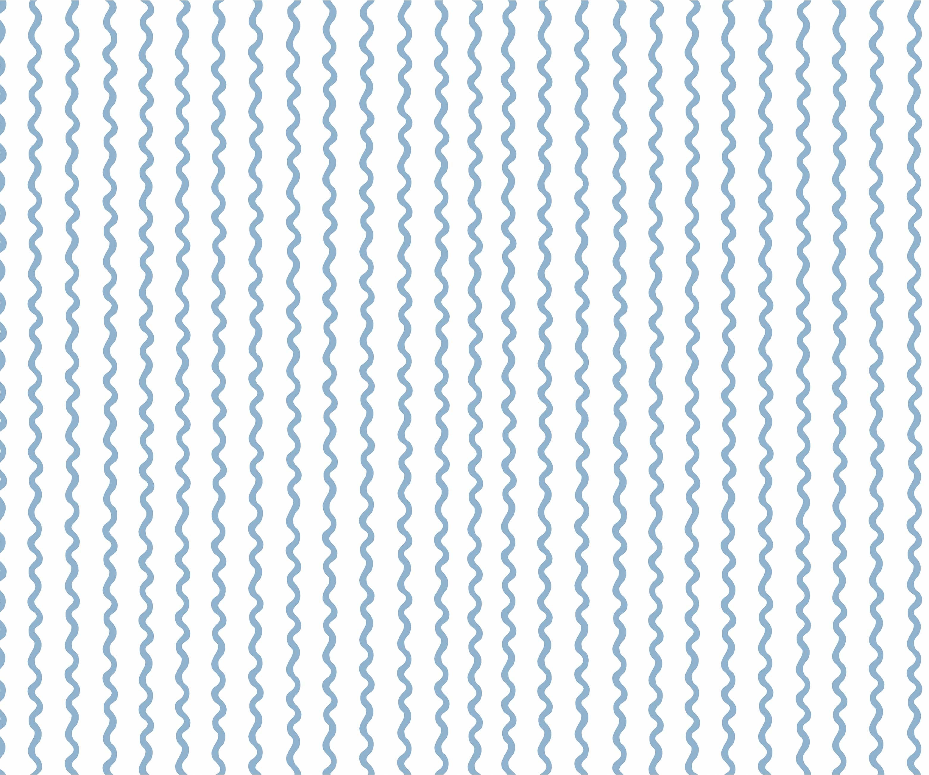 Rickrack Wallpaper - Blue