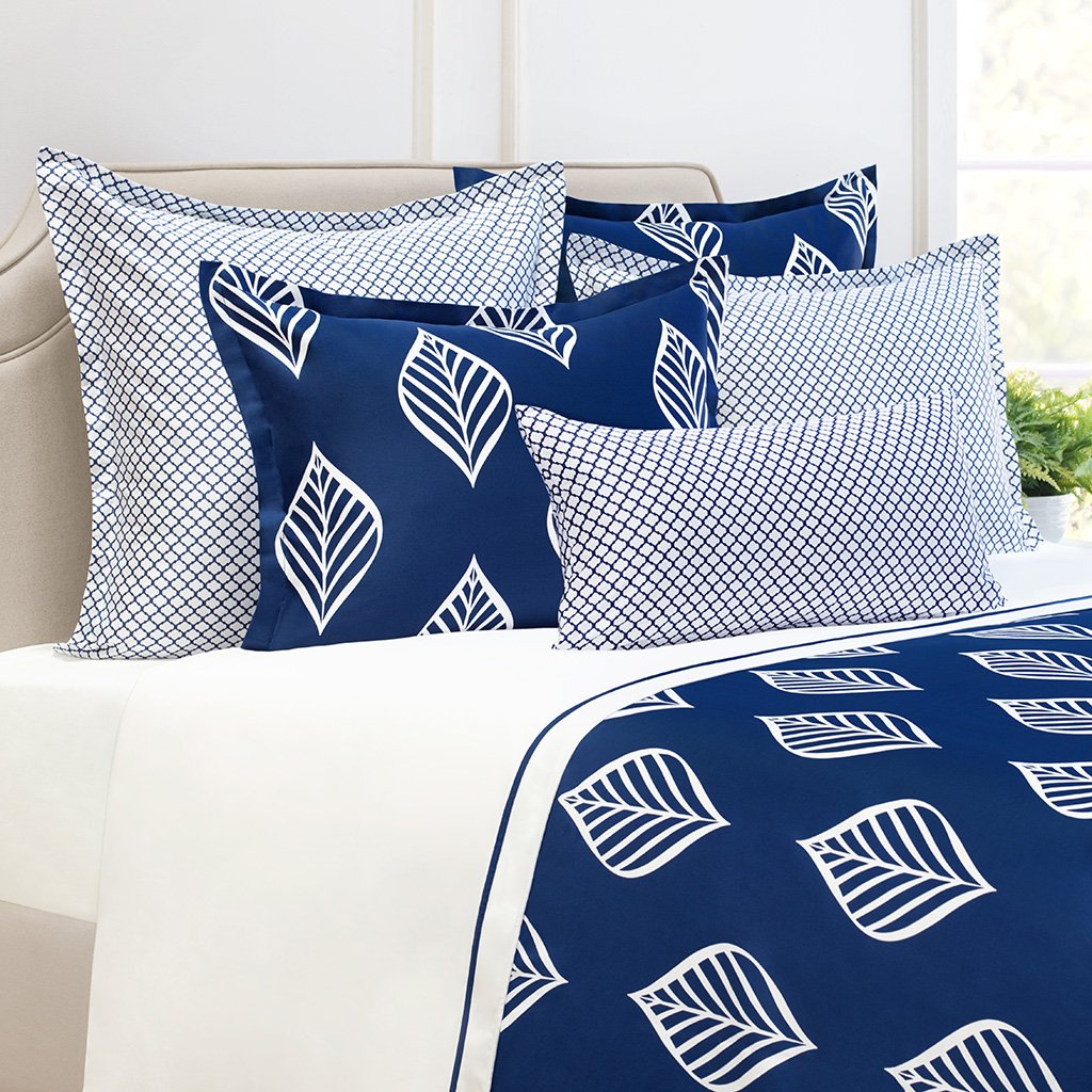 Blue Waverly Duvet Cover