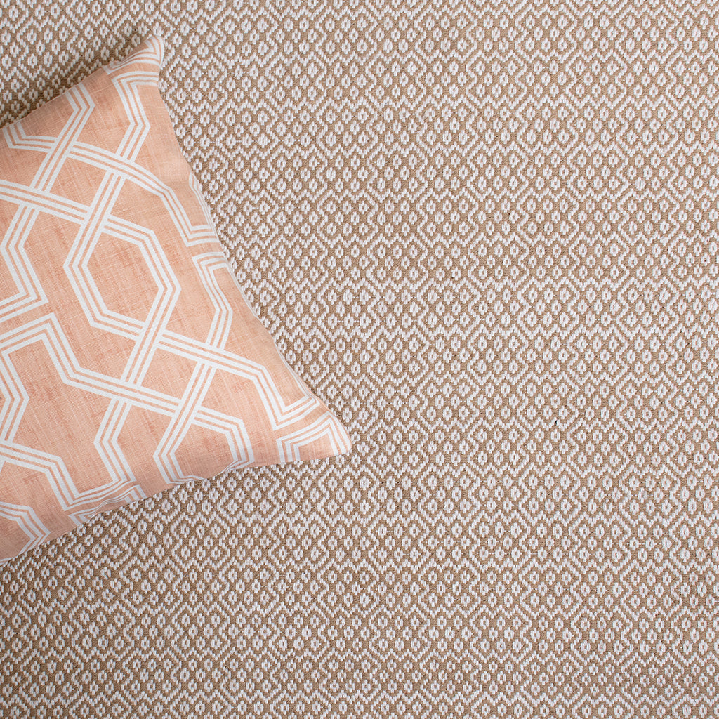 The Malibu Honeycomb Cotton Rug