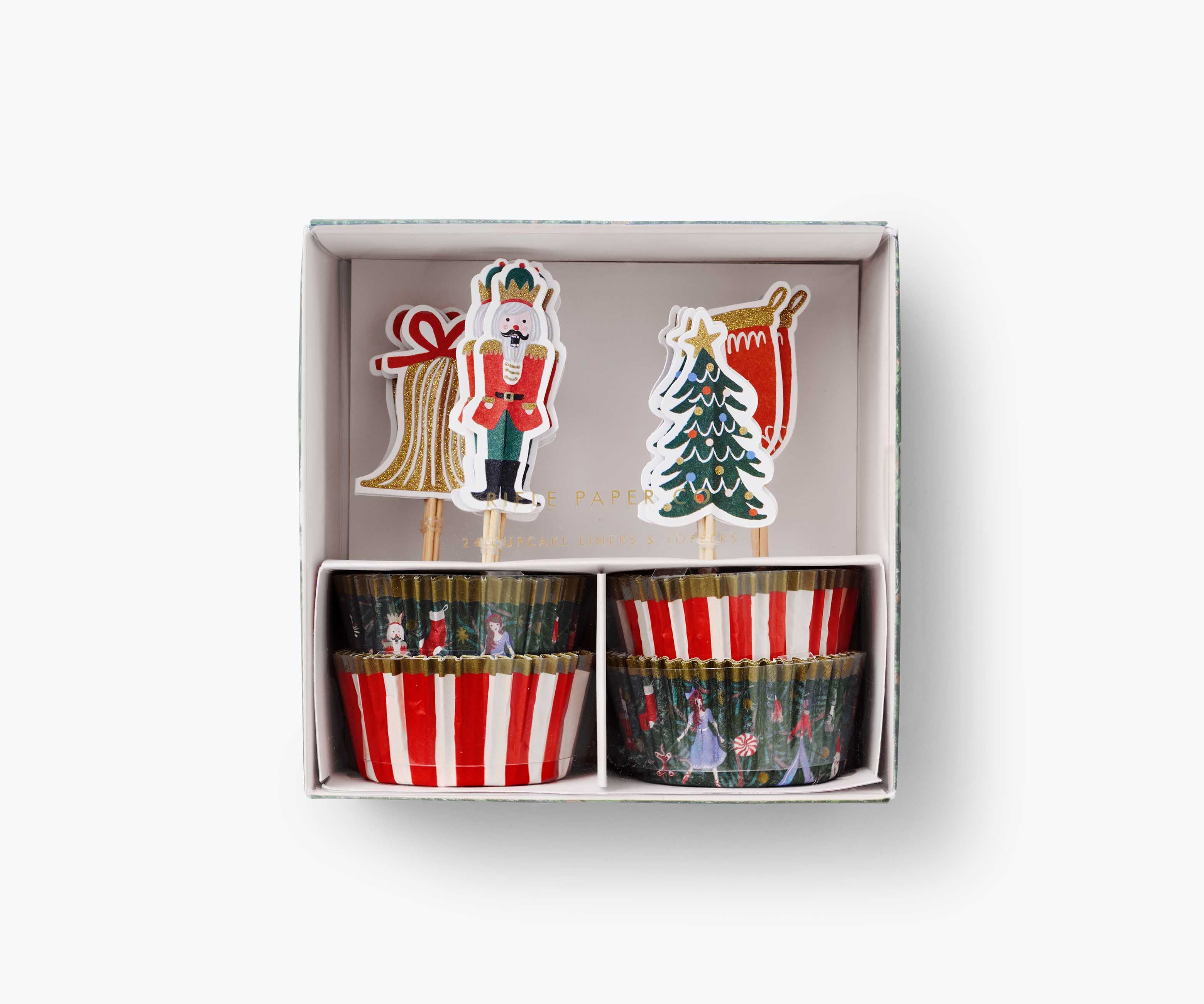 Holiday Cupcake Set - Nutcracker