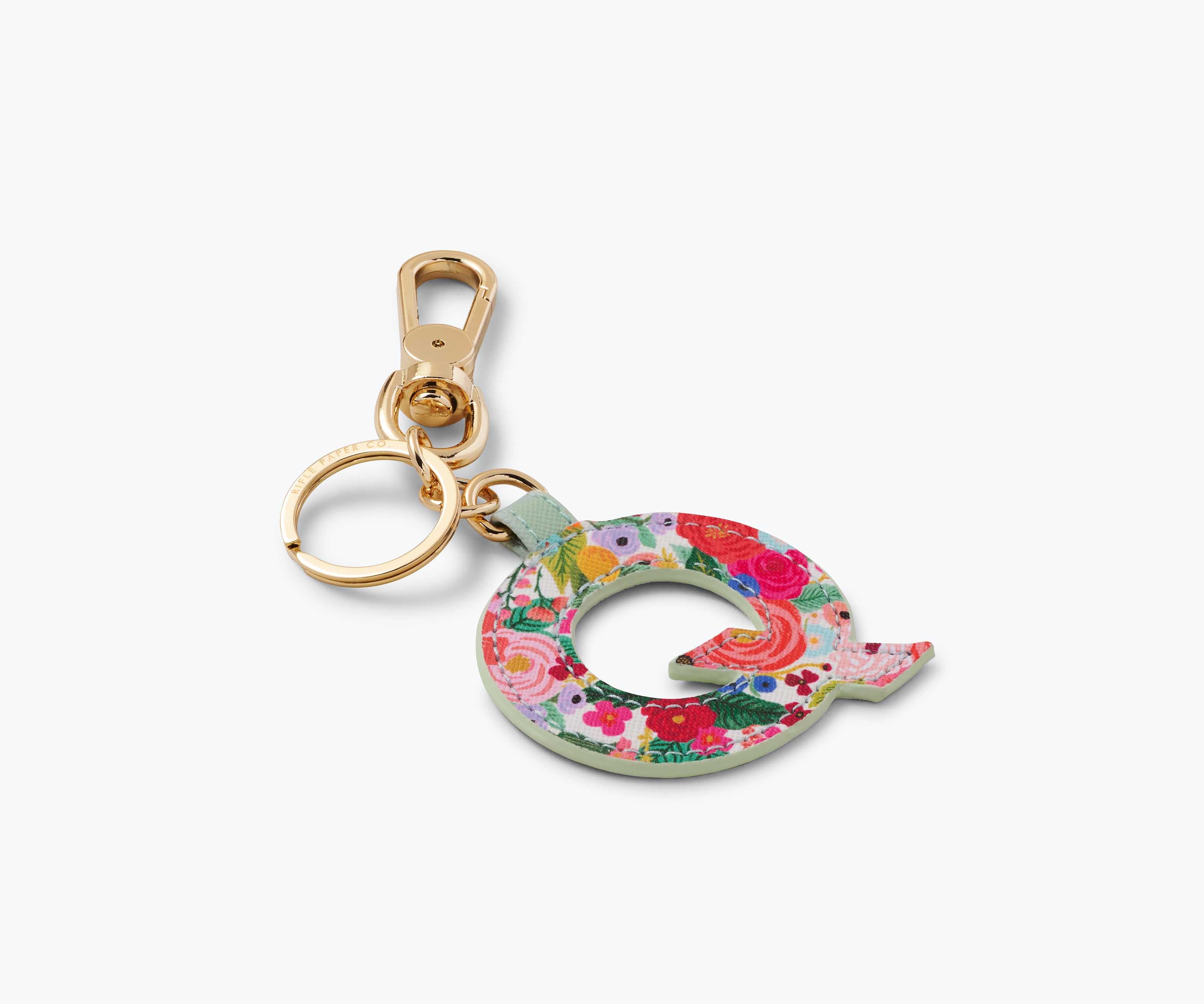 Monogram Key Ring