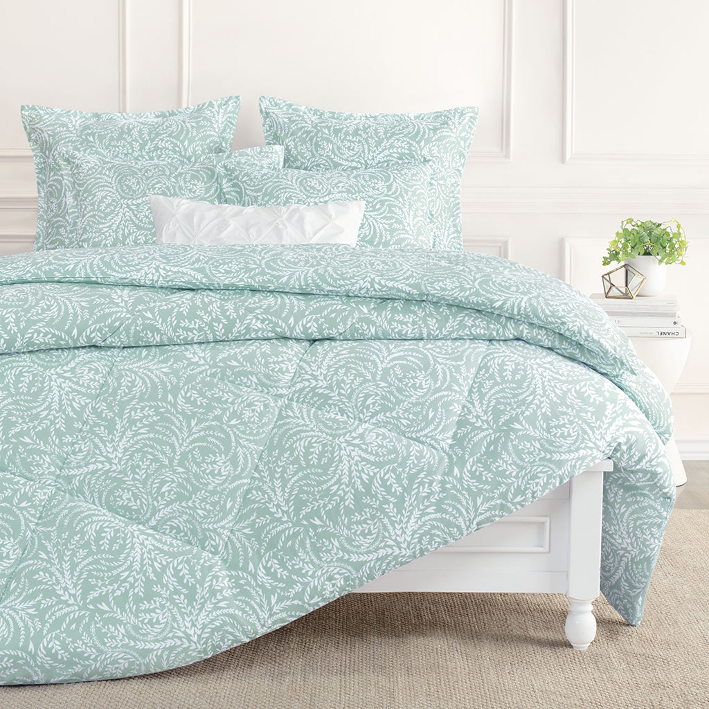 Wilder Seafoam Green Sham Pair