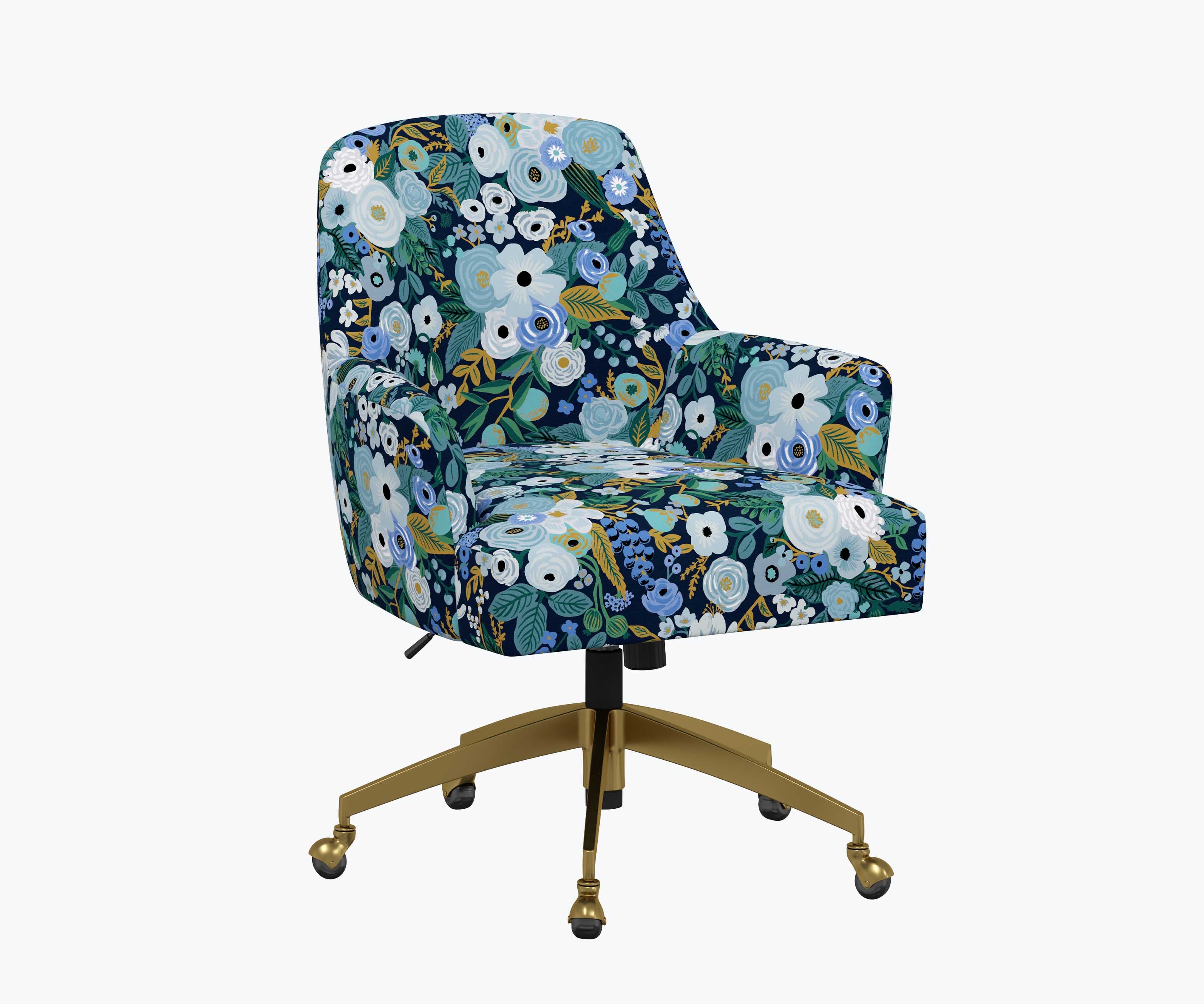 Cambridge Desk Chair - Garden Party Blue