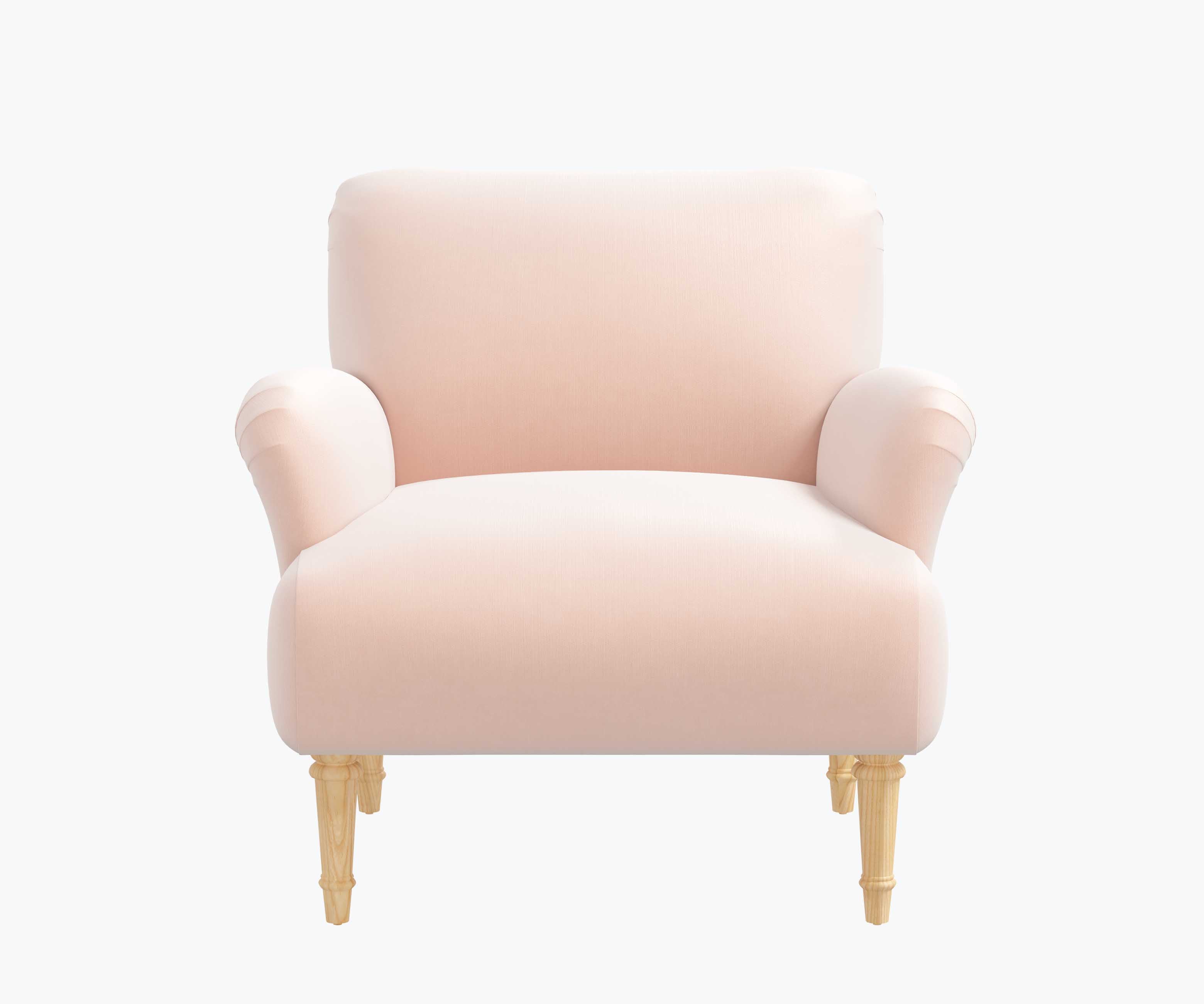 Bristol Armchair - Blush Velvet