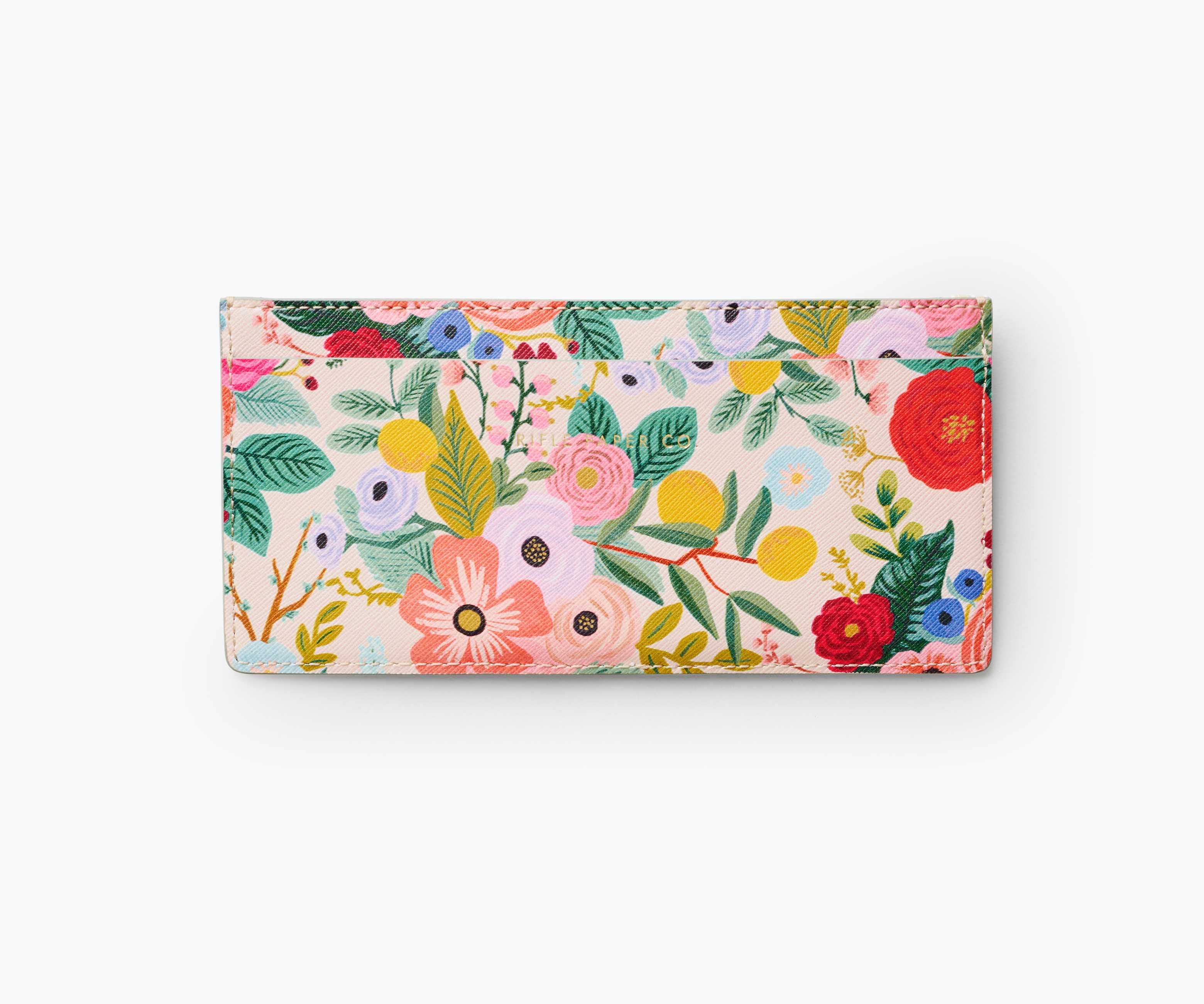 Slim Card Wallet - Garden Party