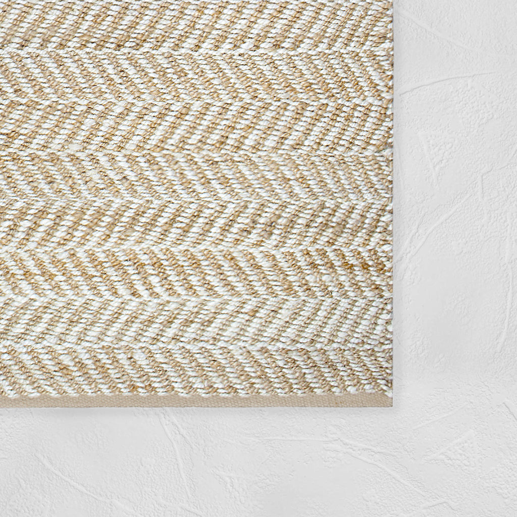 The Helena Herringbone Jute Rug