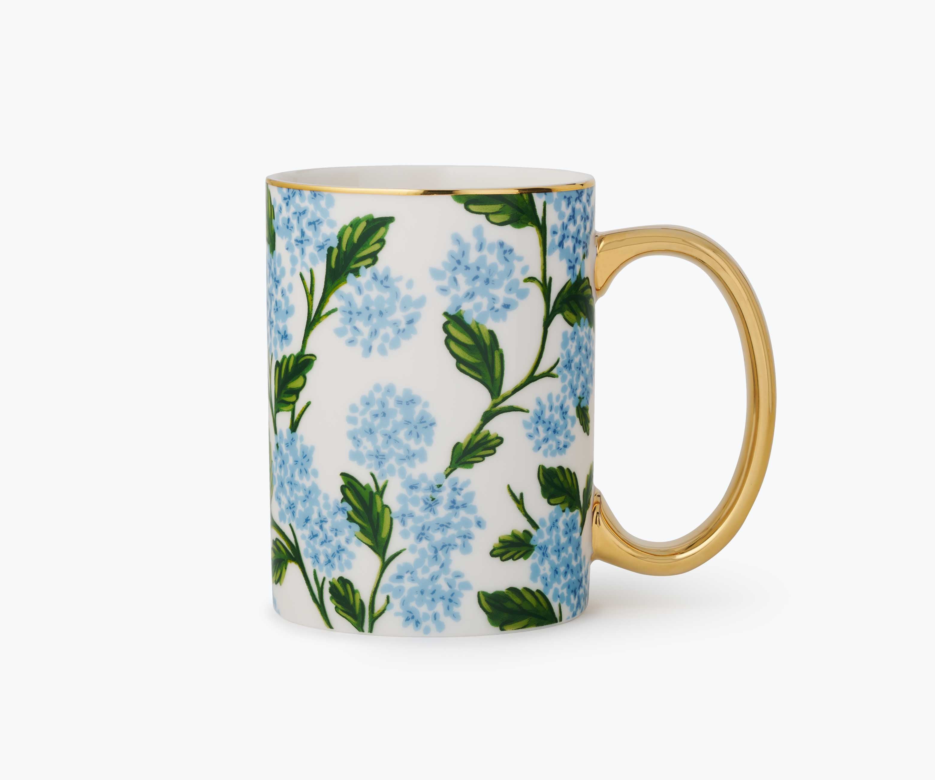 Porcelain Mug - Hydrangea