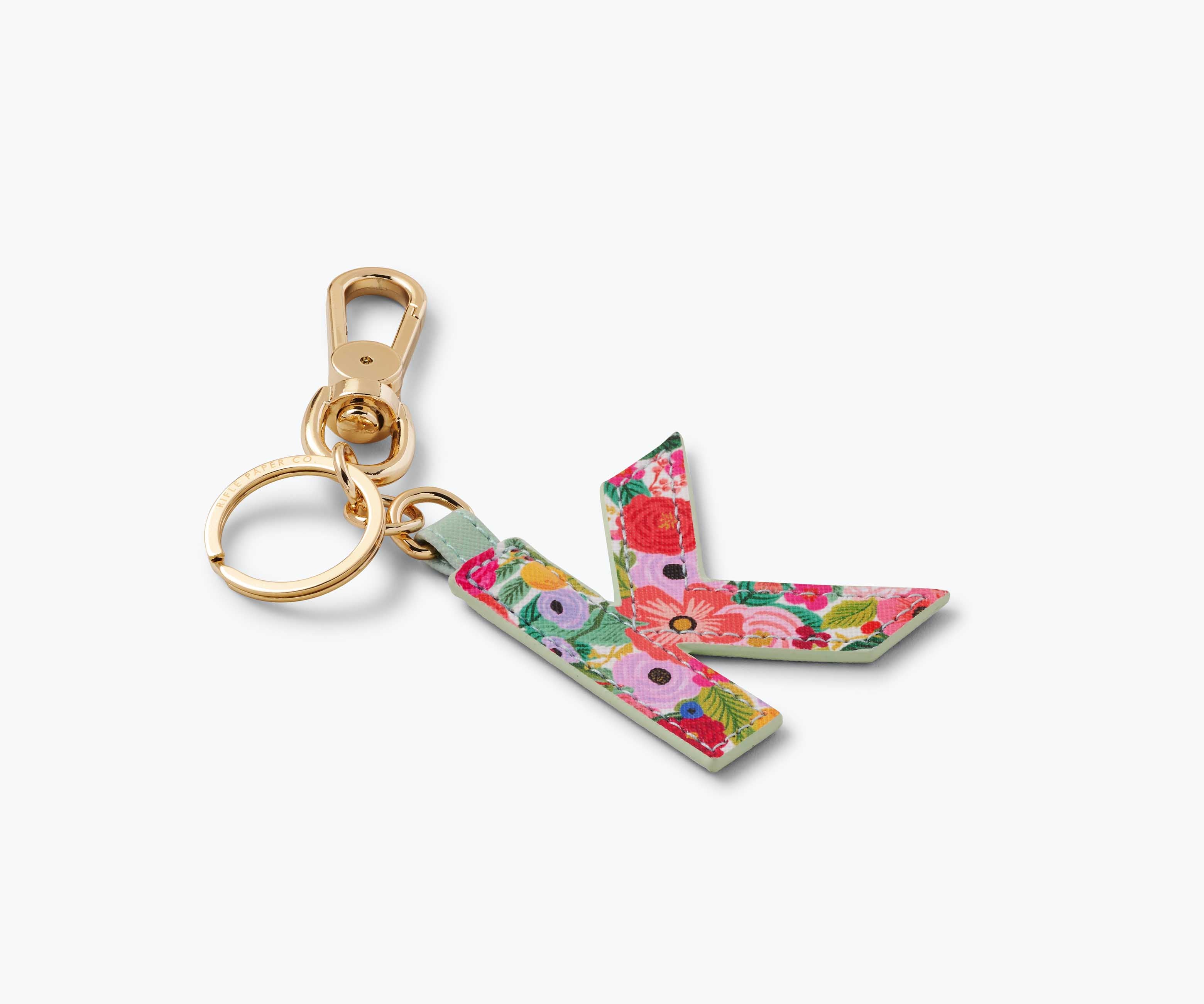 Monogram Key Ring