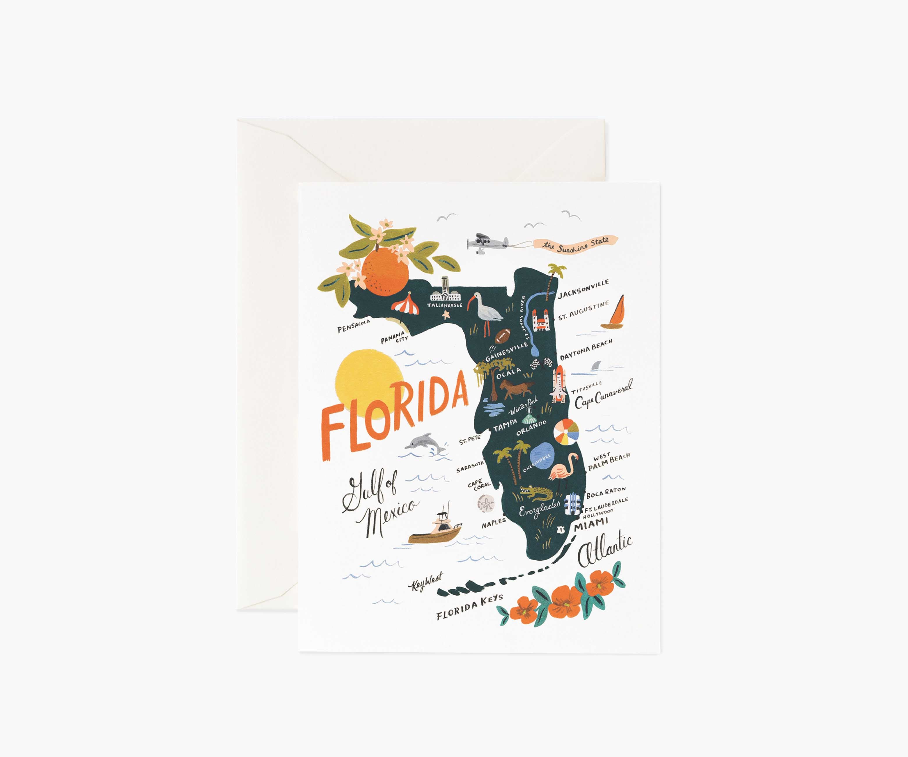 Florida Greeting Card