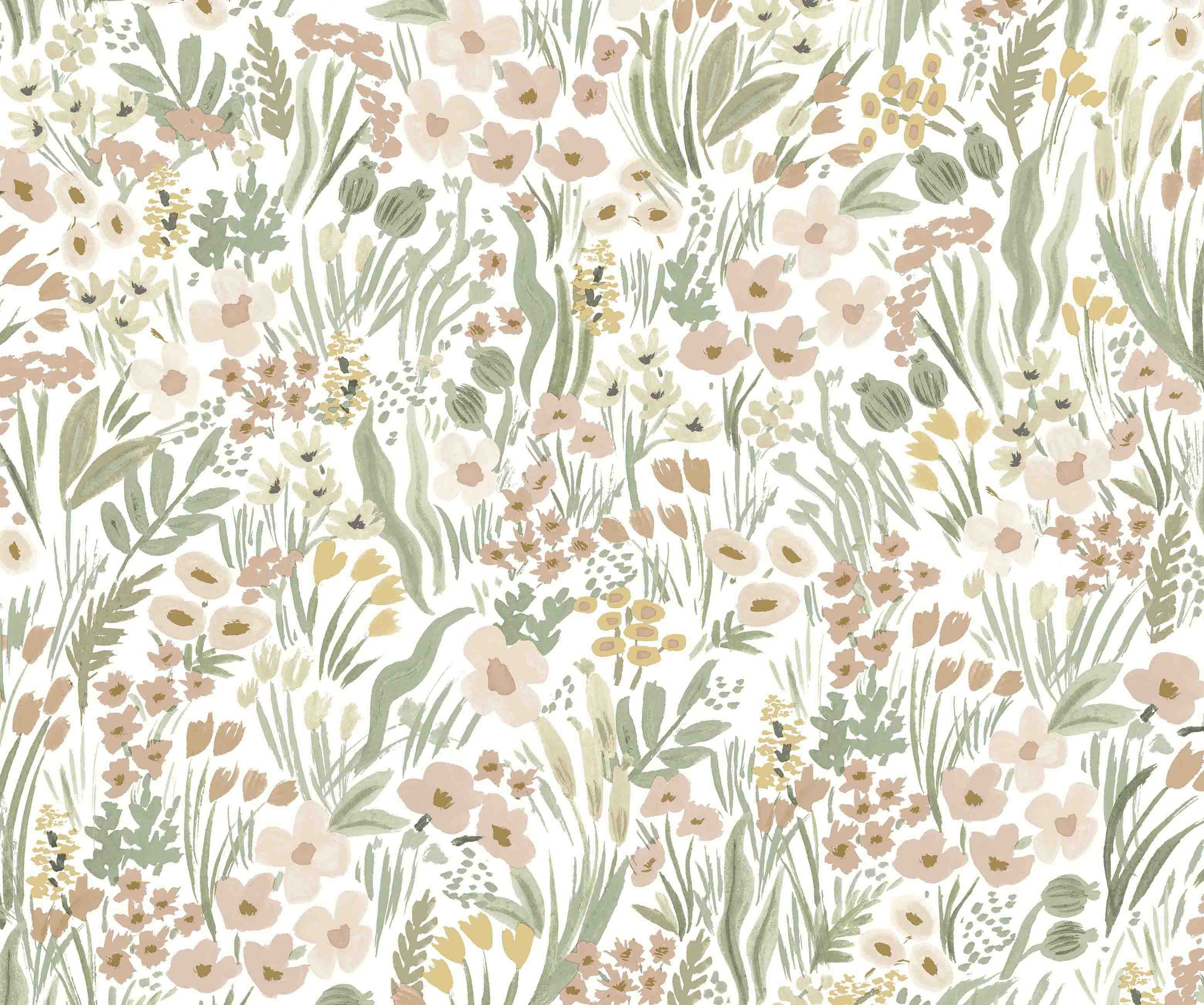 Lea Peel & Stick Wallpaper - Blush