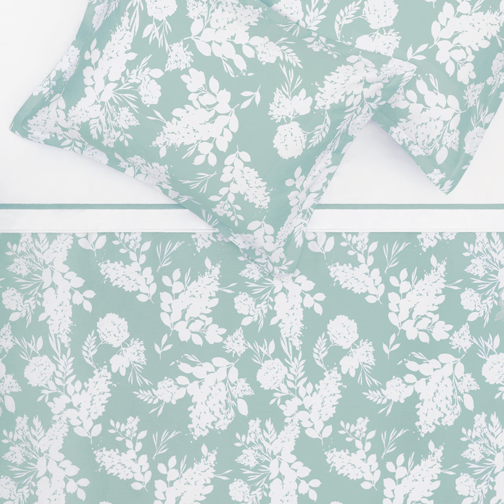 Madison Seafoam Green Duvet Cover