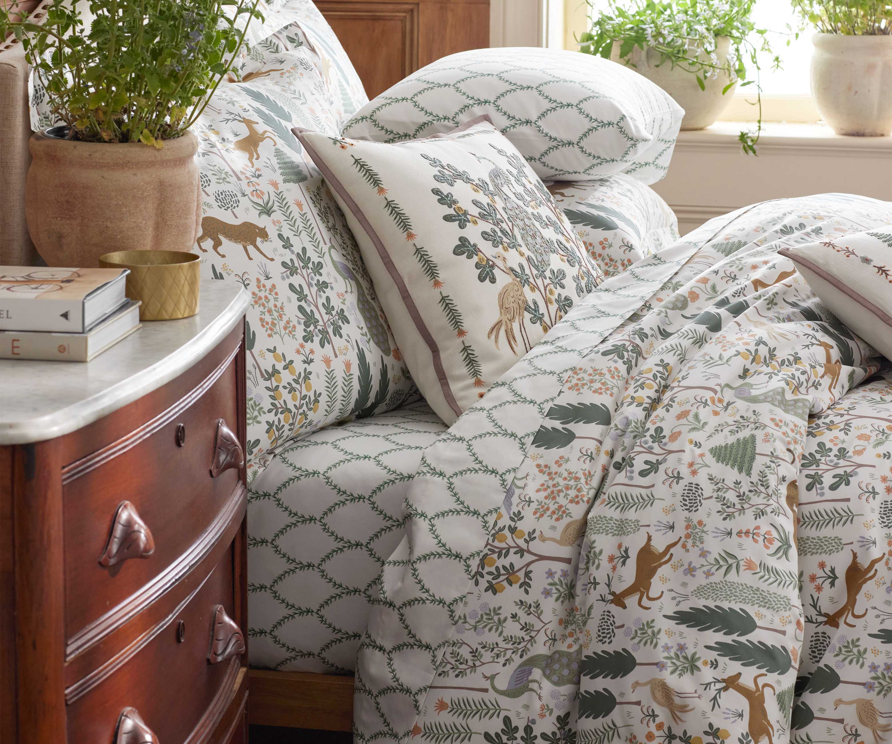 Sateen Pillowcases - Laurel Sage