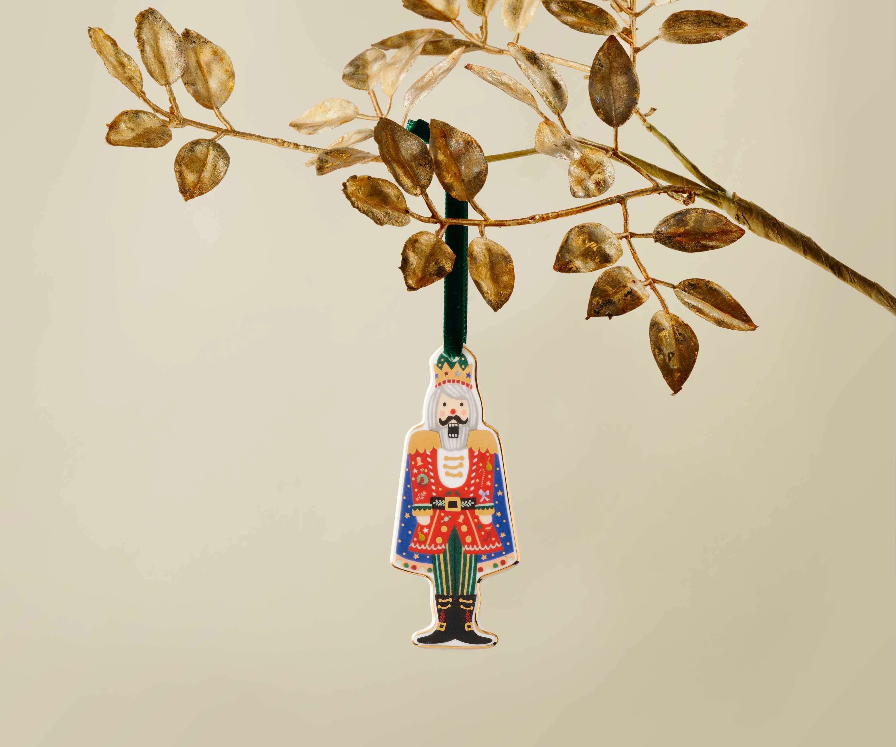 Porcelain Ornament - Nutcracker Brigade