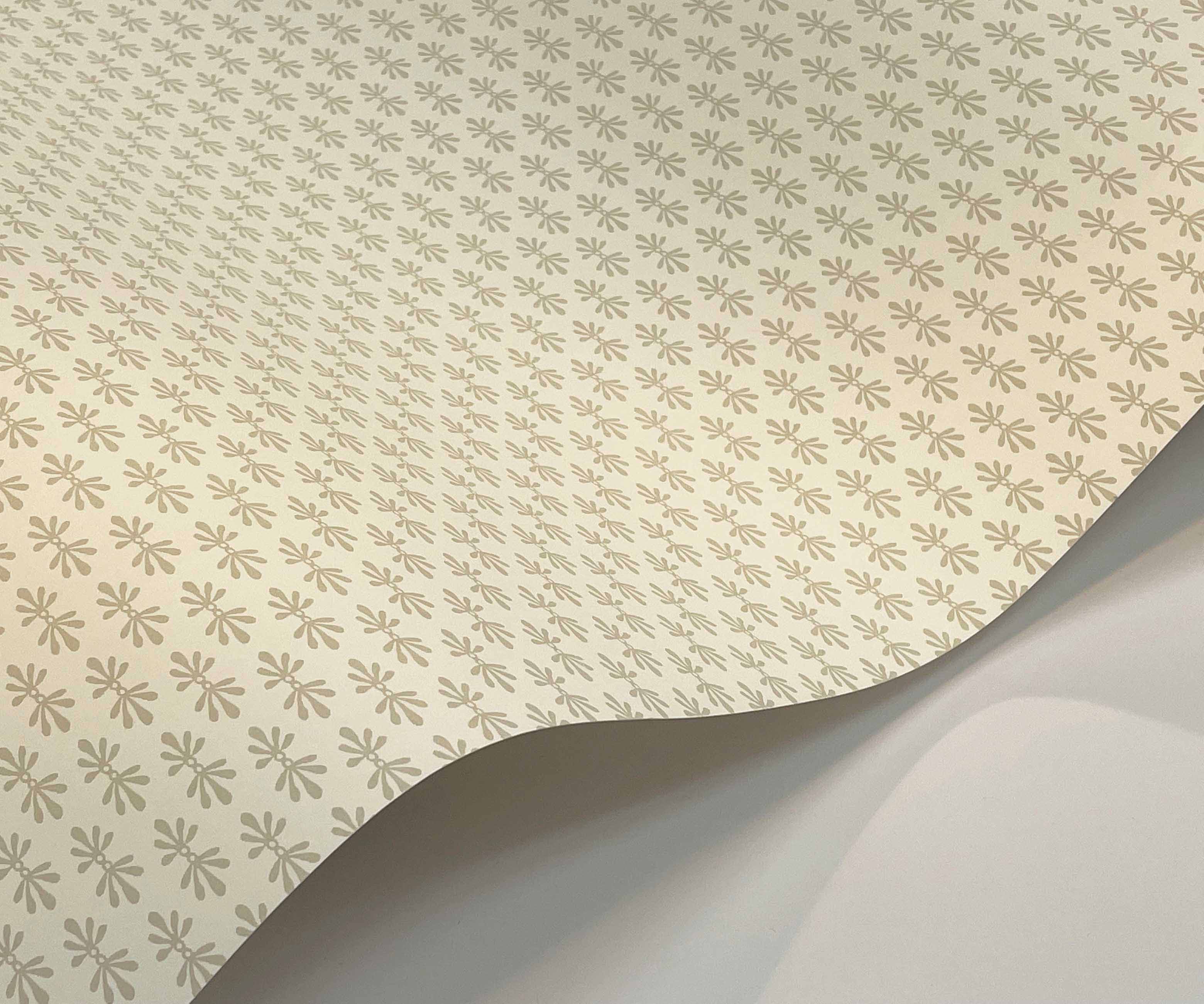 Petal Wallpaper - White & Linen