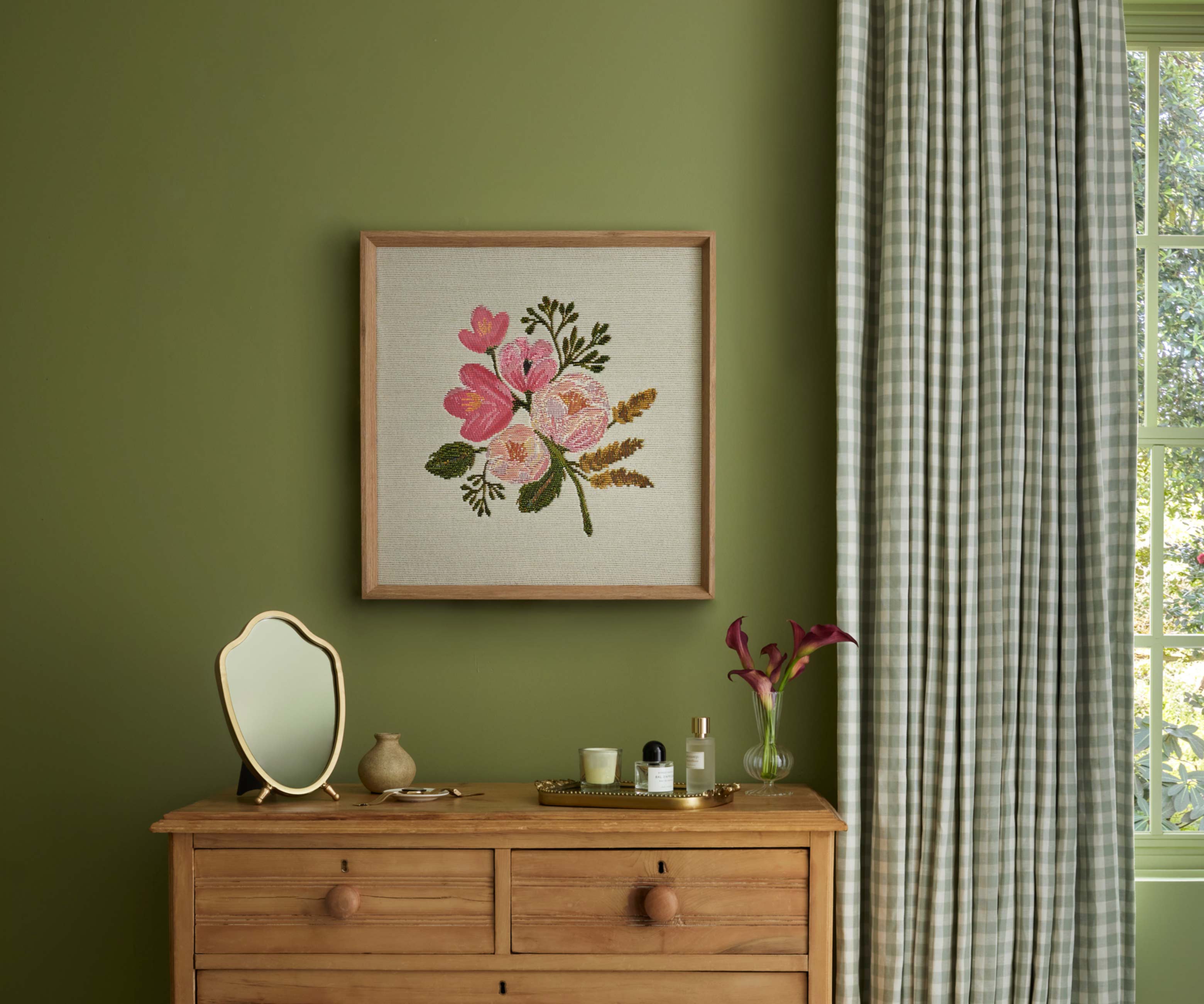 Botanical Framed Wall Art - Rose Botanical