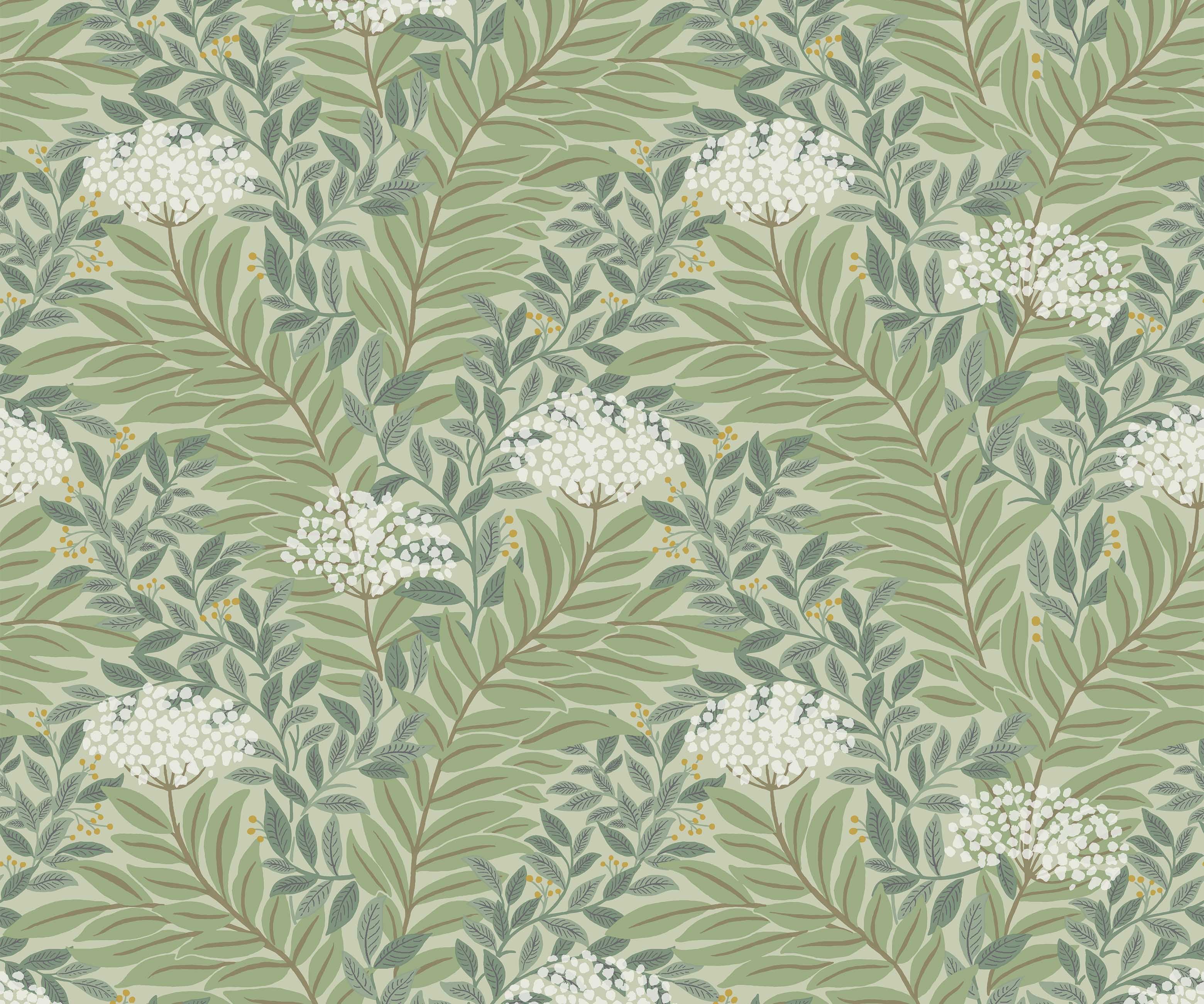 Highgrove Wallpaper - Sage