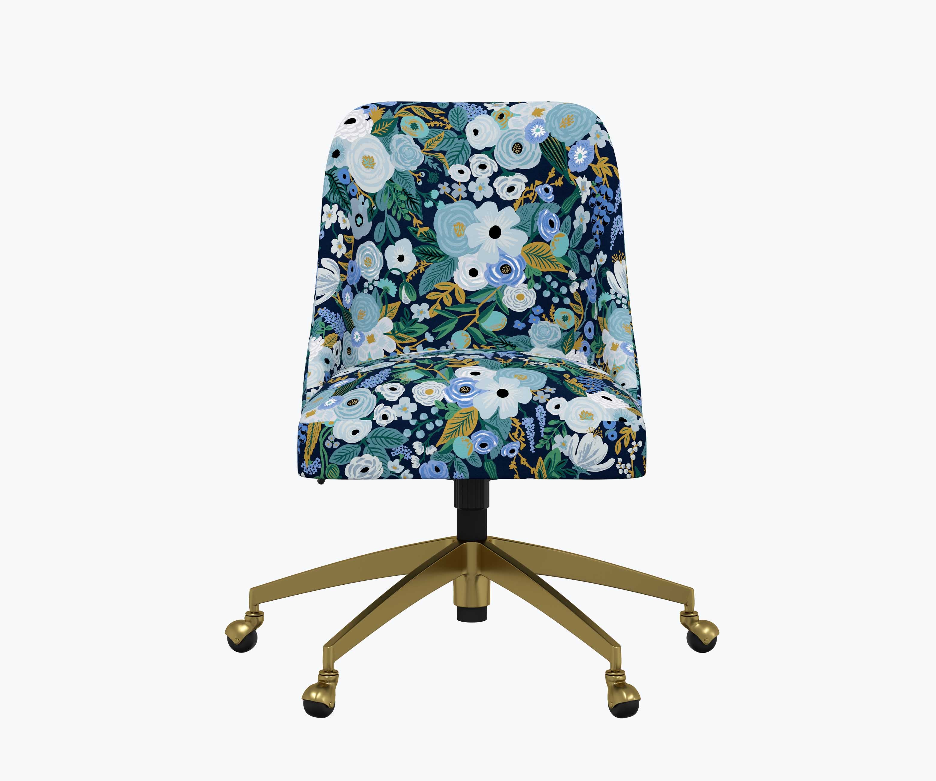 Oxford Desk Chair - Garden Party Blue