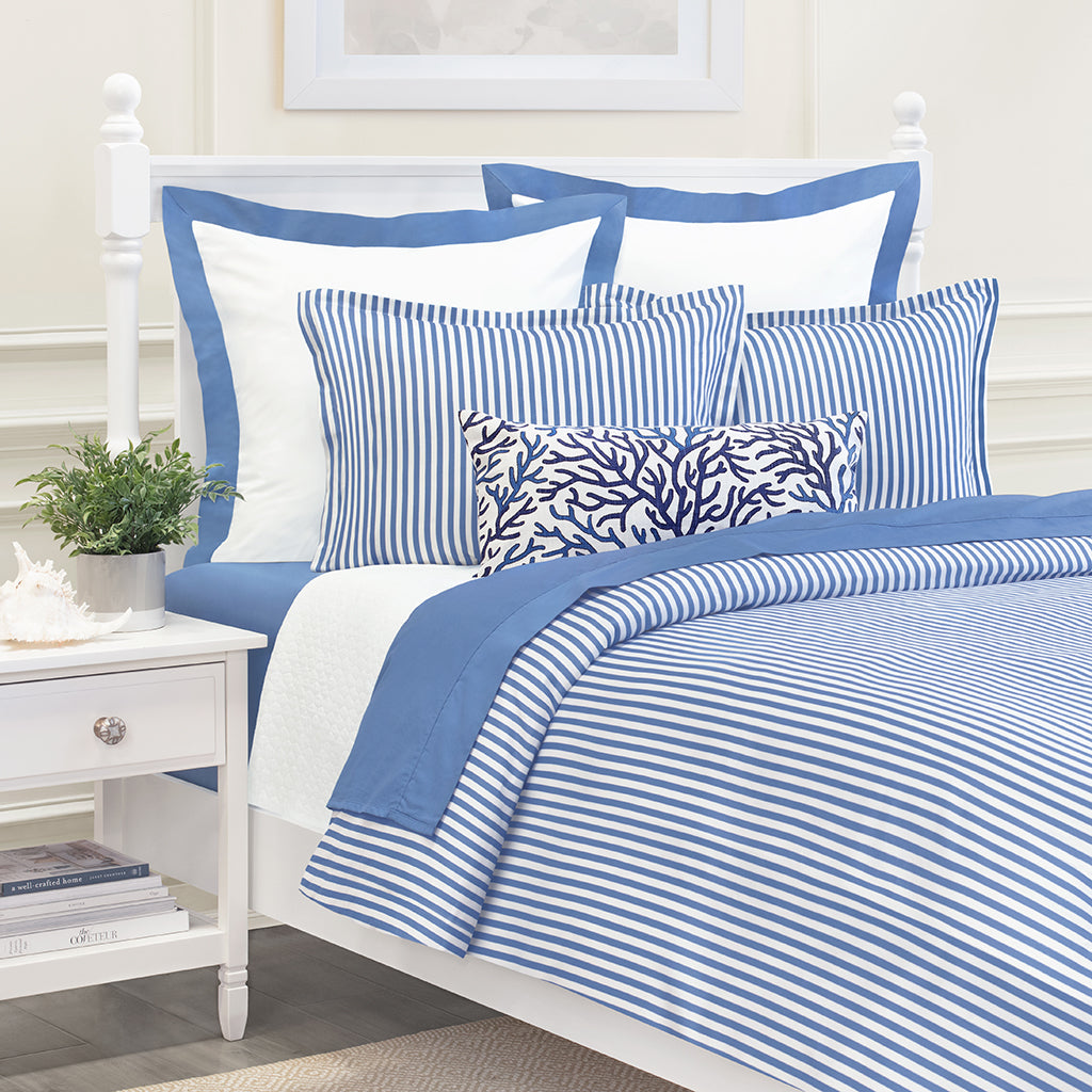 Capri Blue Larkin Euro Sham